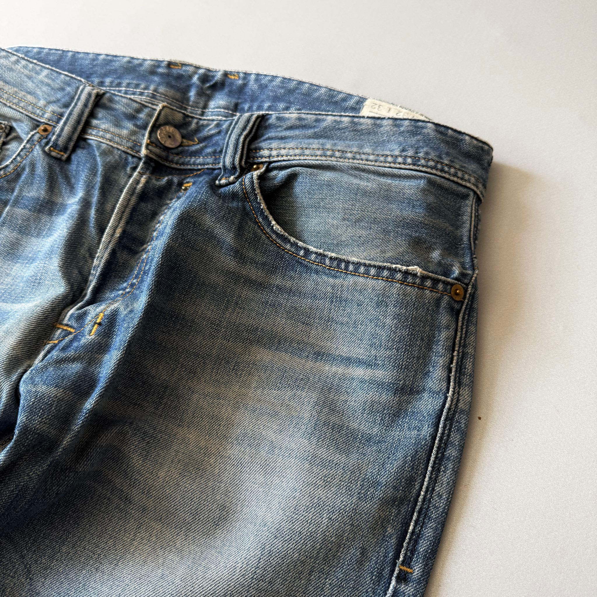 Diesel 2000s Vintage Safado Distressed Jeans, миниатюра 5