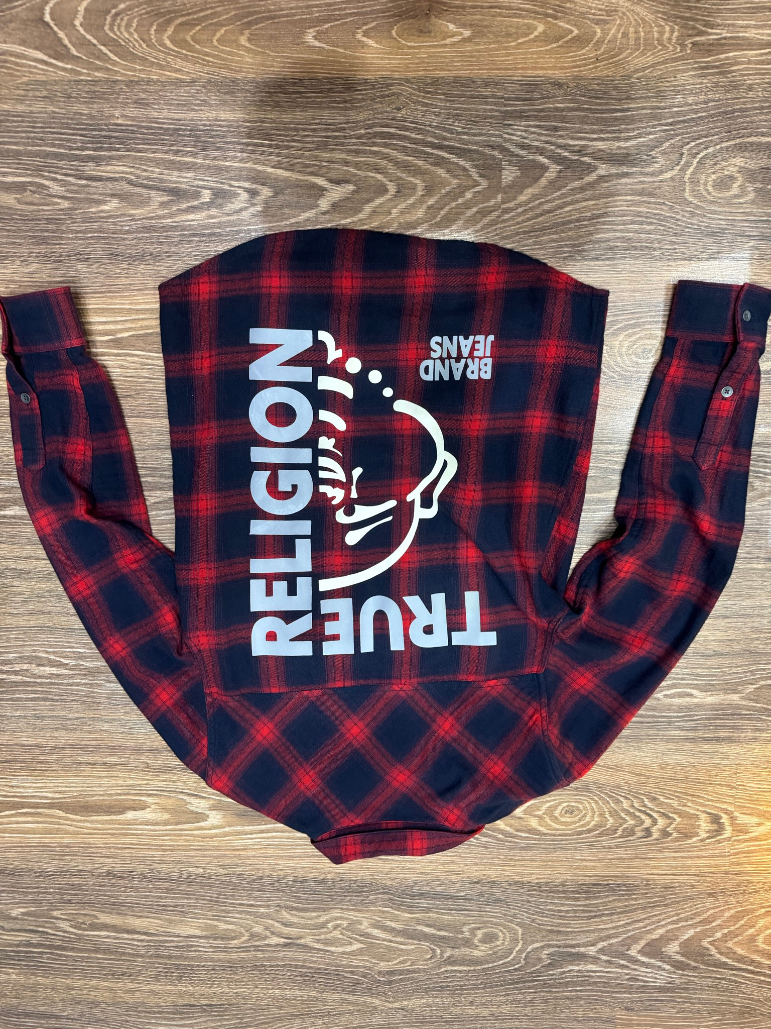 True Religion Plaid Big T Western Shirt, миниатюра 5