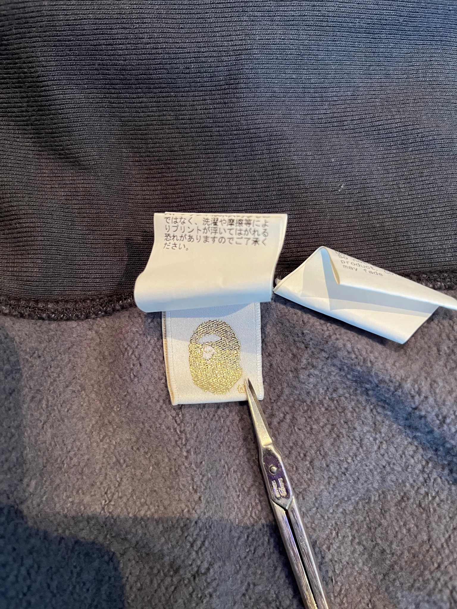 Undefeated x BAPE Zip Hoodie, миниатюра 12