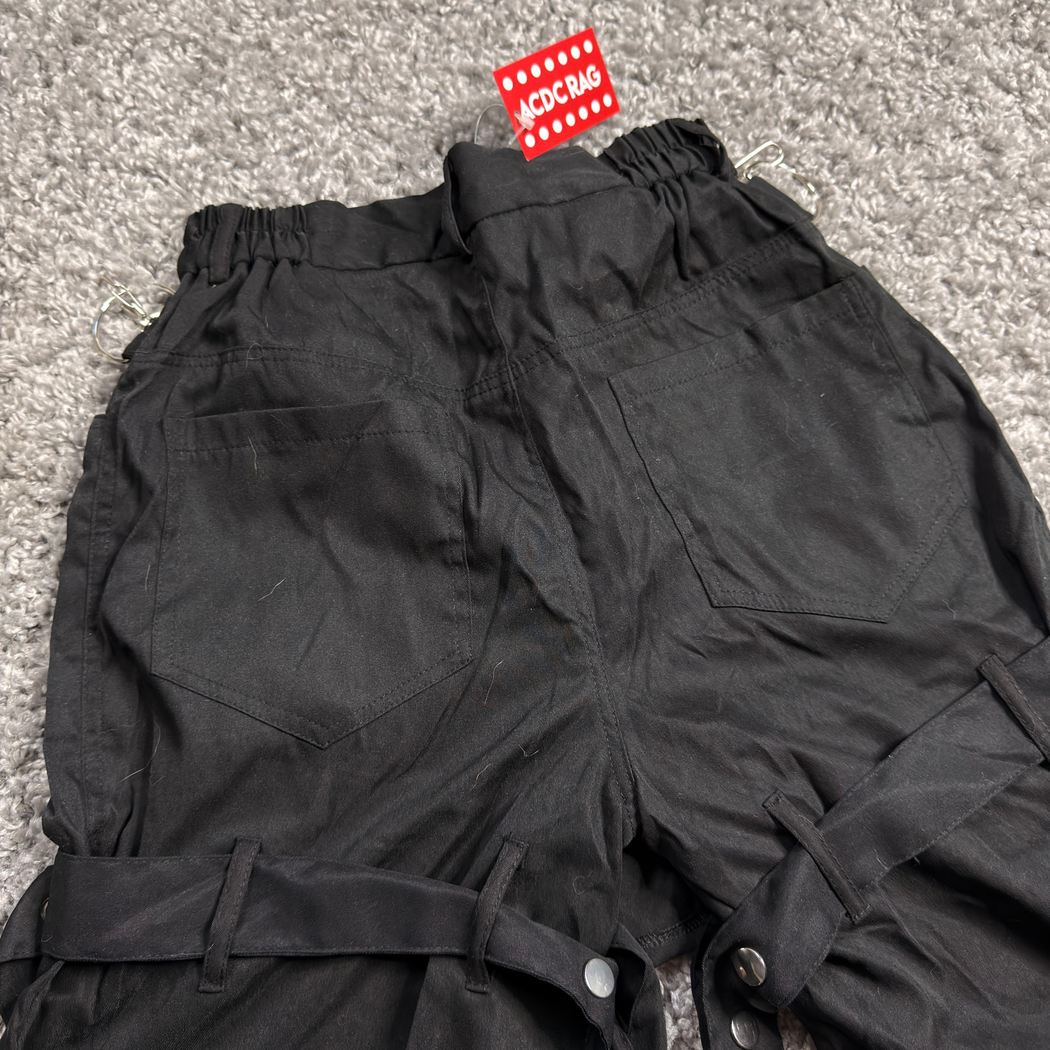 ACDC RAG SHORTENED BONDAGE PANTS, миниатюра 4