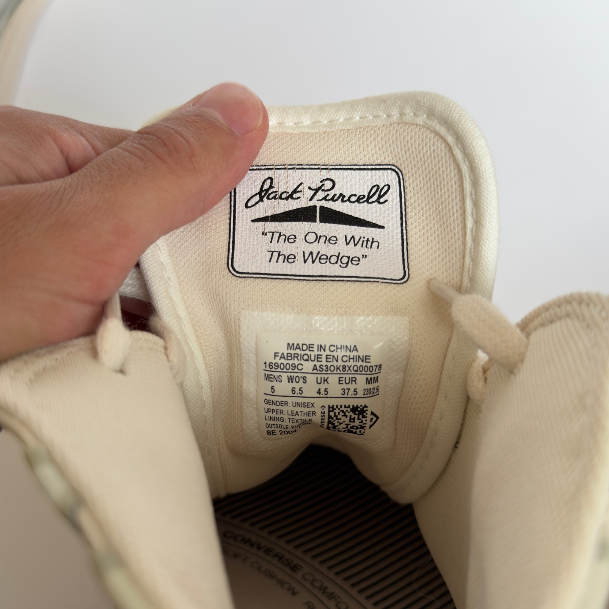 Converse x Feng Chen Wang Jack Purcell Mid Sea Salt, миниатюра 6