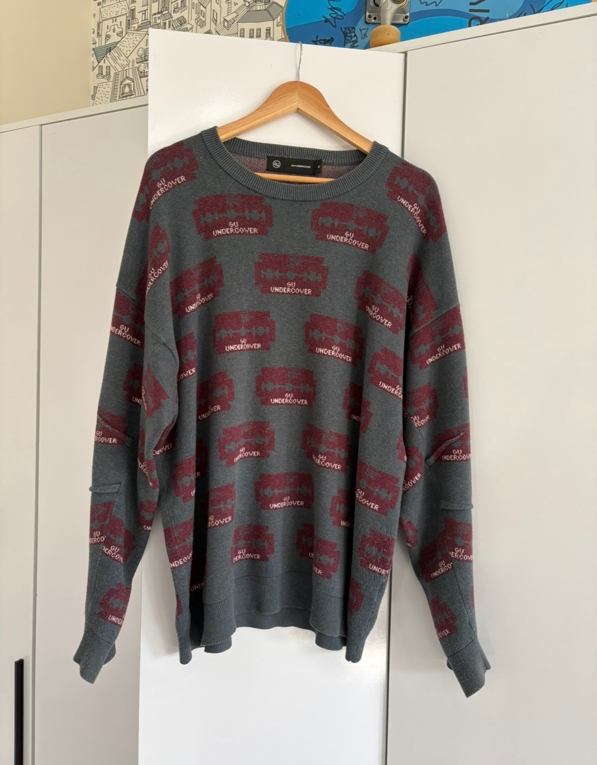 GU x Undercover Razor Sweater, миниатюра 1