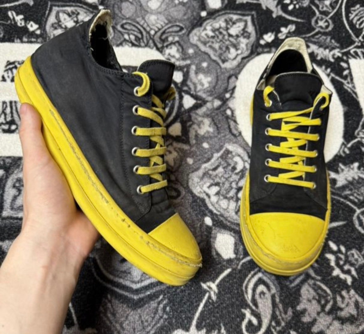Rick Owens Ramones Yellow Soll Ss21 Phlegethon, миниатюра 6