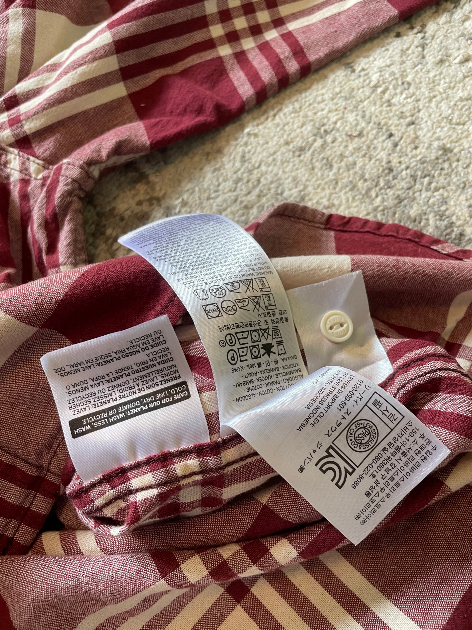 Levi's Рубашка, миниатюра 4