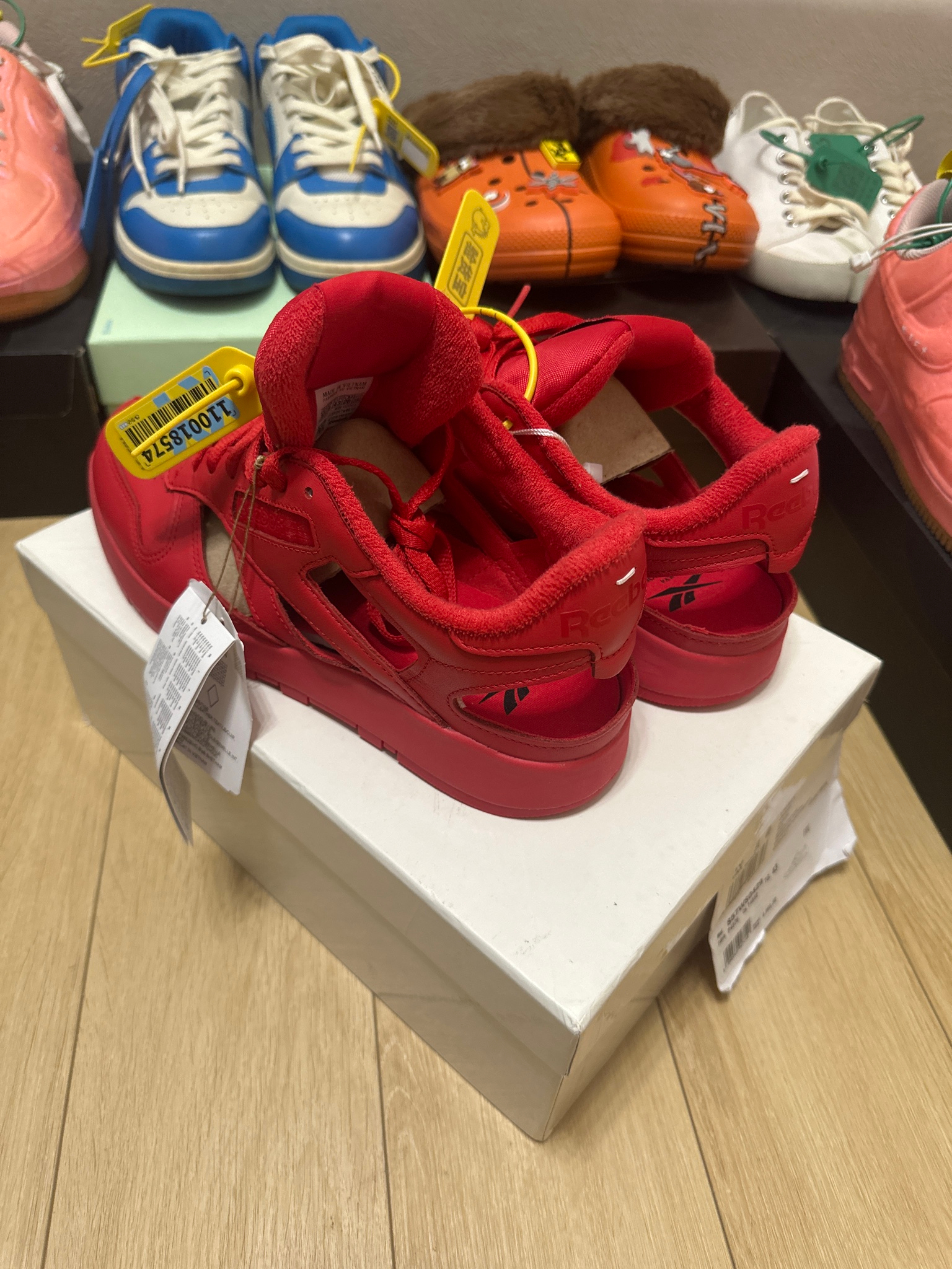 Maison Margiela x Reebok Tabi Red, миниатюра 8