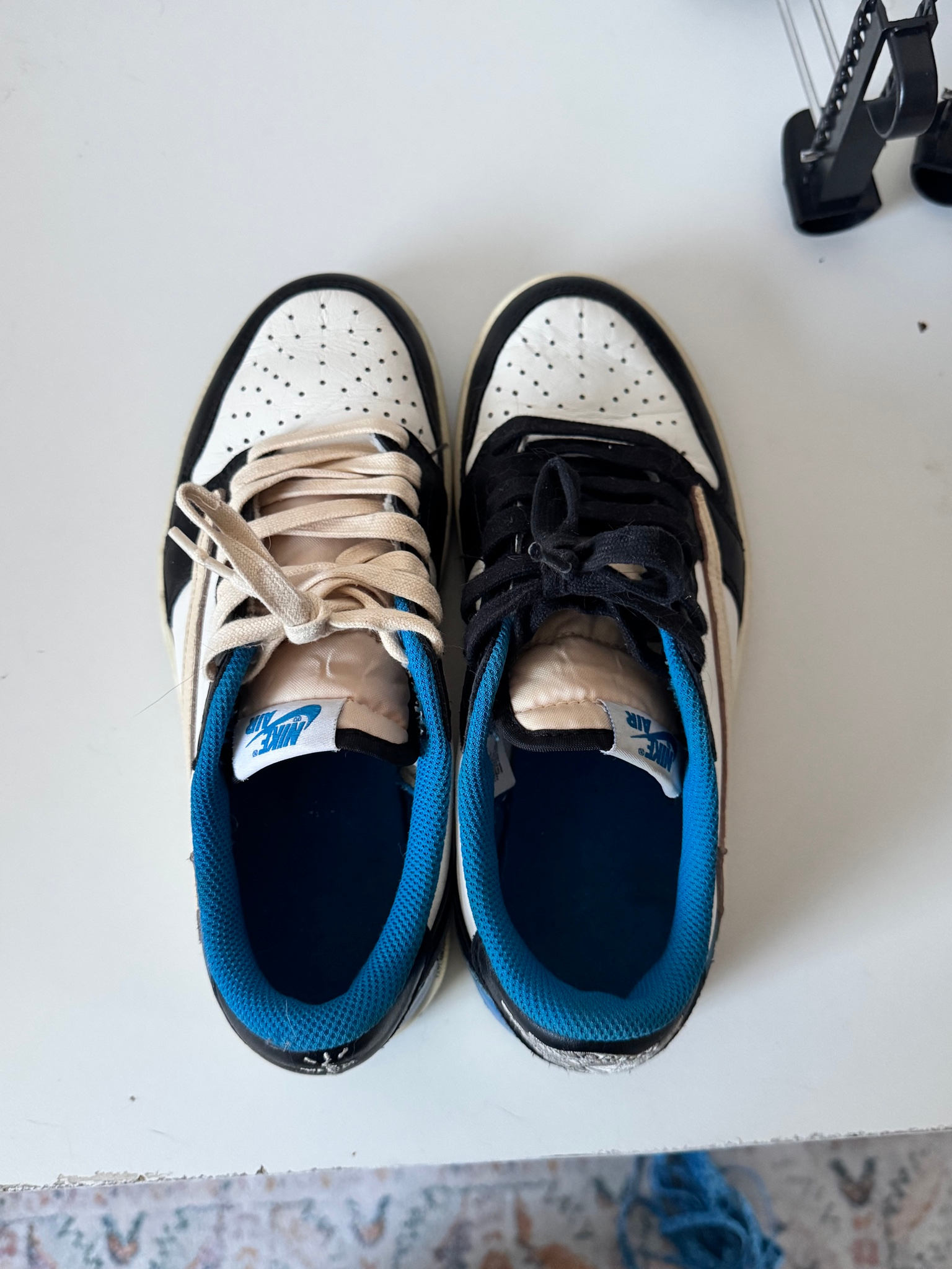 Nike Air Jordan 1 low travis scott fragment design, миниатюра 3