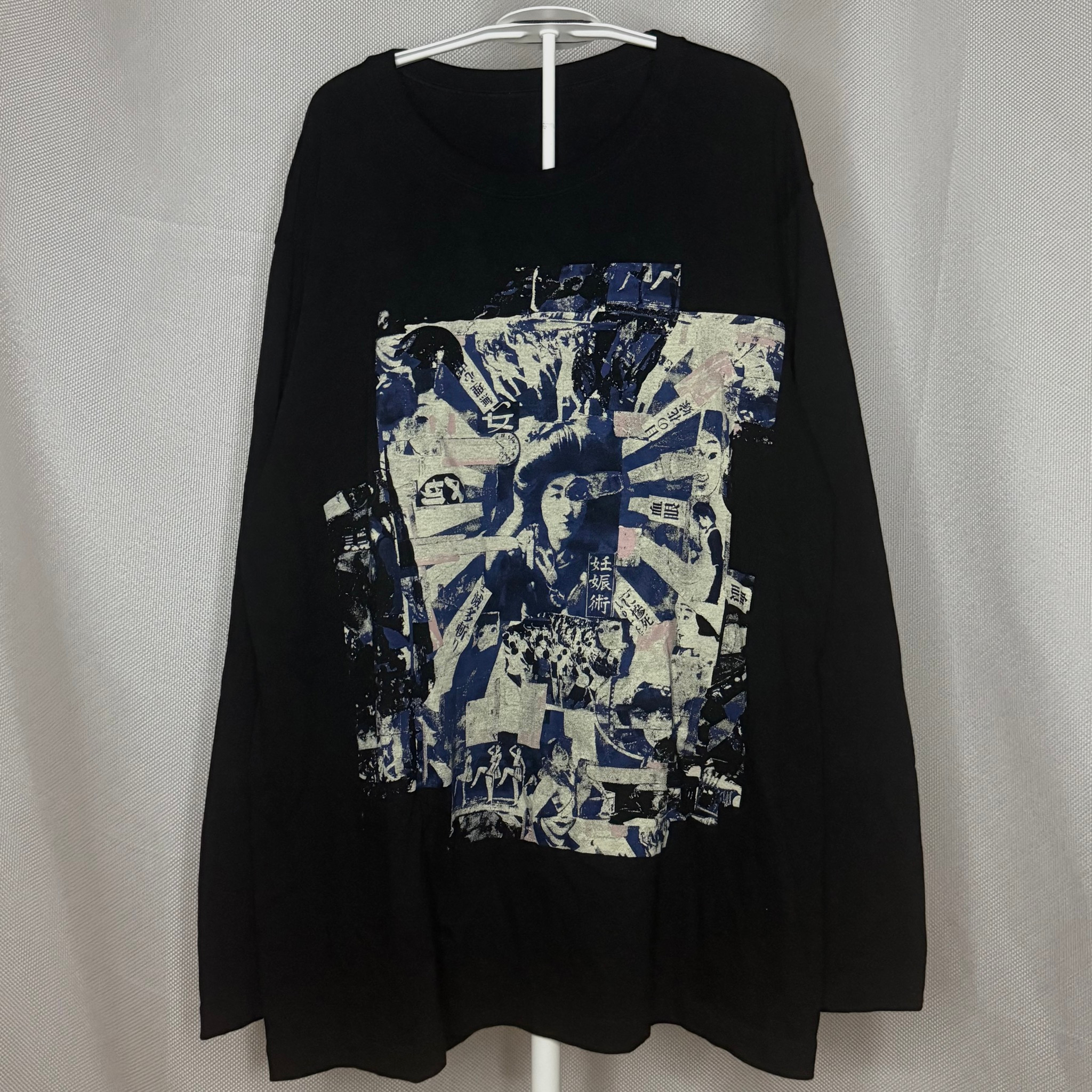 Yohji Yamamoto S’YTE Лонгслив чёрный, миниатюра 1