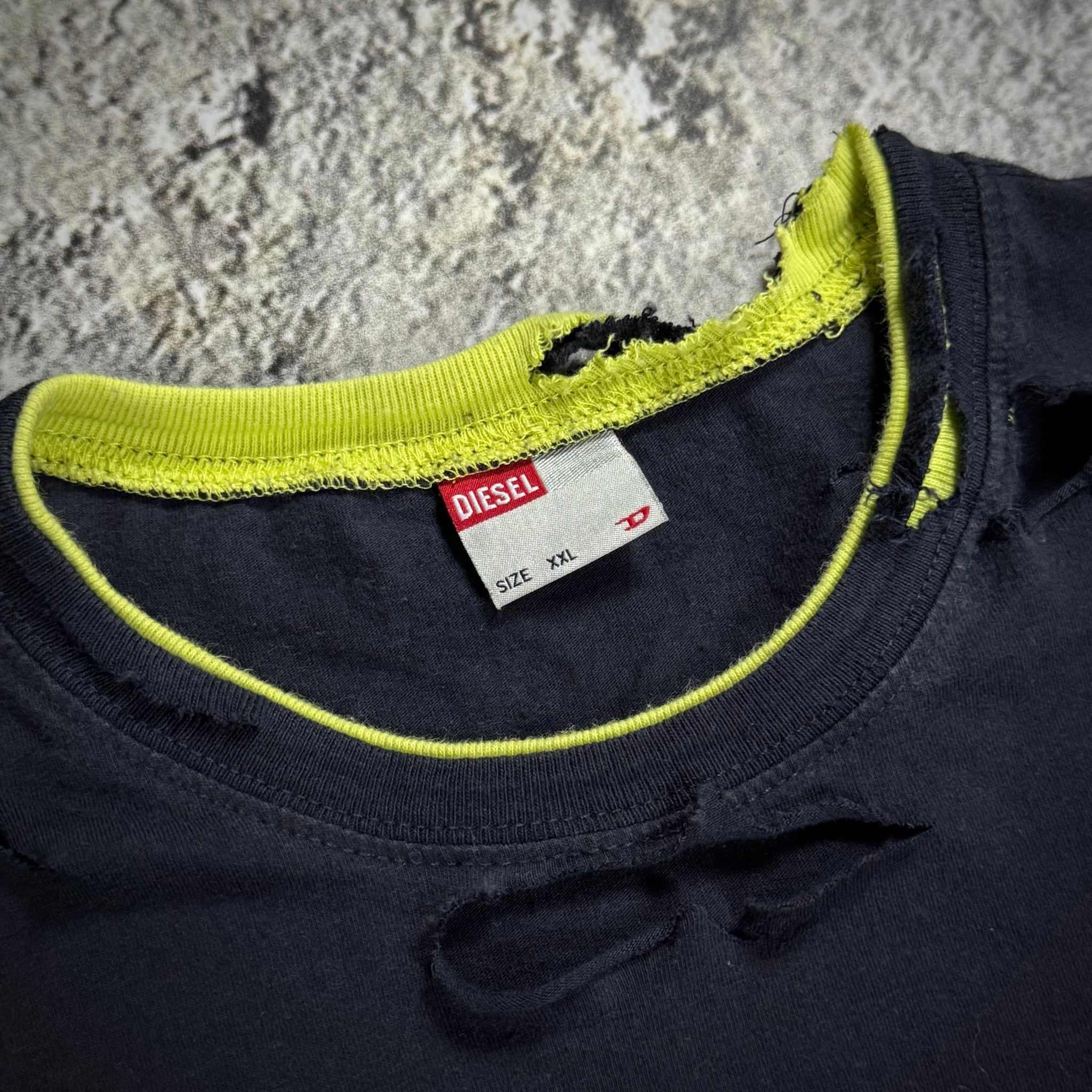 Diesel Vintage Distressed T-Shirt, миниатюра 3
