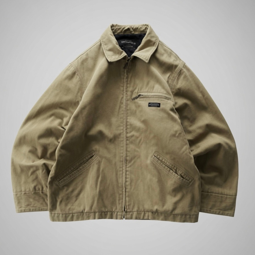 COTTONFIELD 2000s Vintage Detroit Style Worker Jacket, миниатюра 1