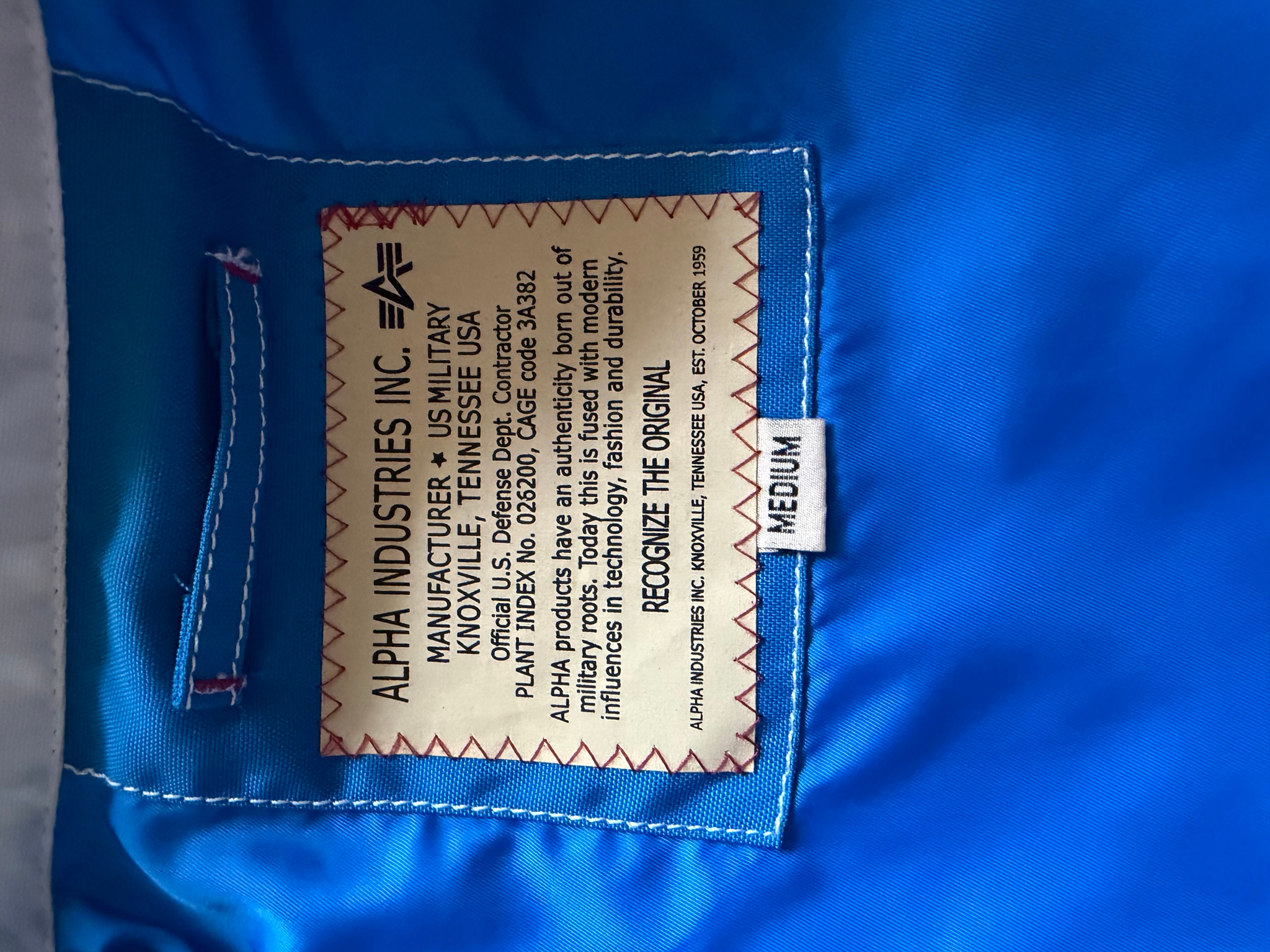Alpha Industries Inc. Бомбер, миниатюра 6