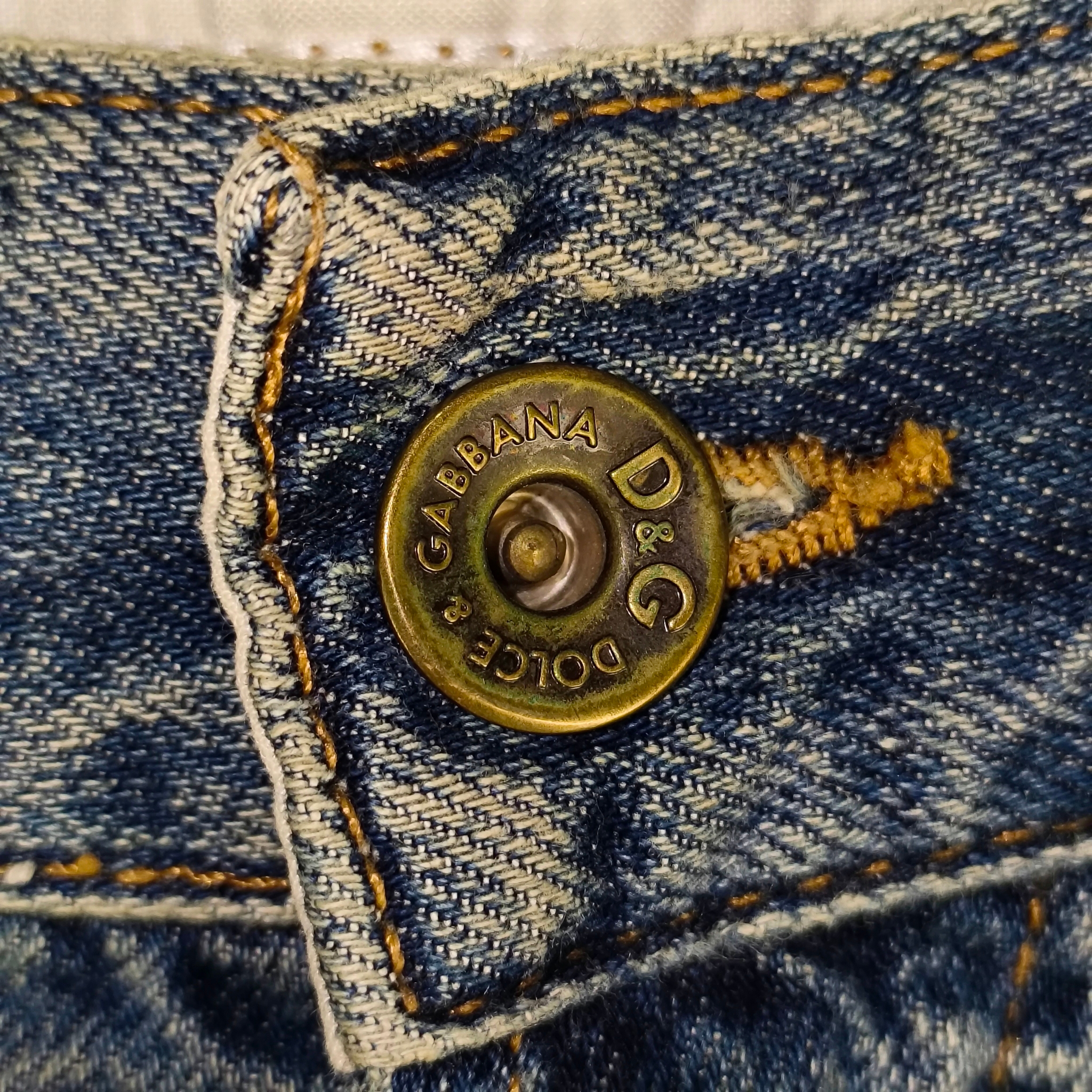 Dolce Gabbana 2000s washed jeans, миниатюра 7