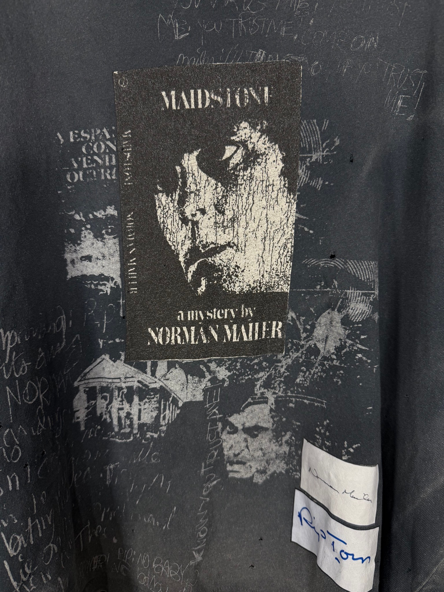 Paly Hollywood Maidstone Distressed T-shirt, миниатюра 3