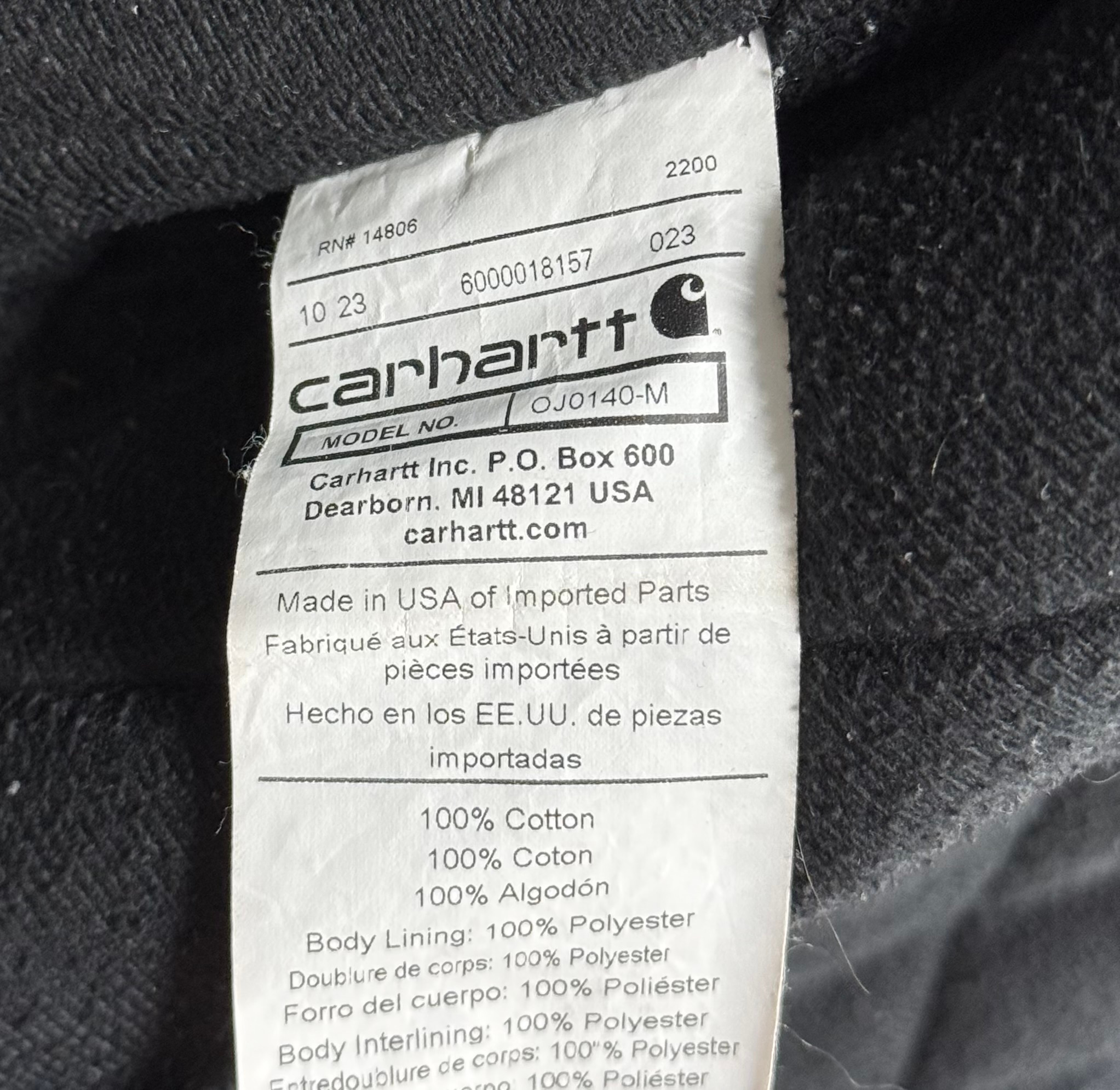 Carhartt Work Active Jacket, миниатюра 9