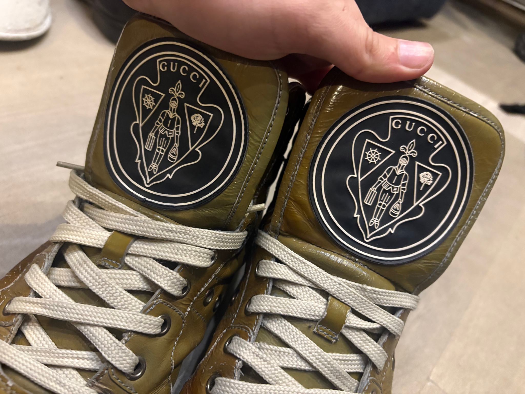 Gucci Gucci Trainers Sneaker High Top Shoes, миниатюра 6