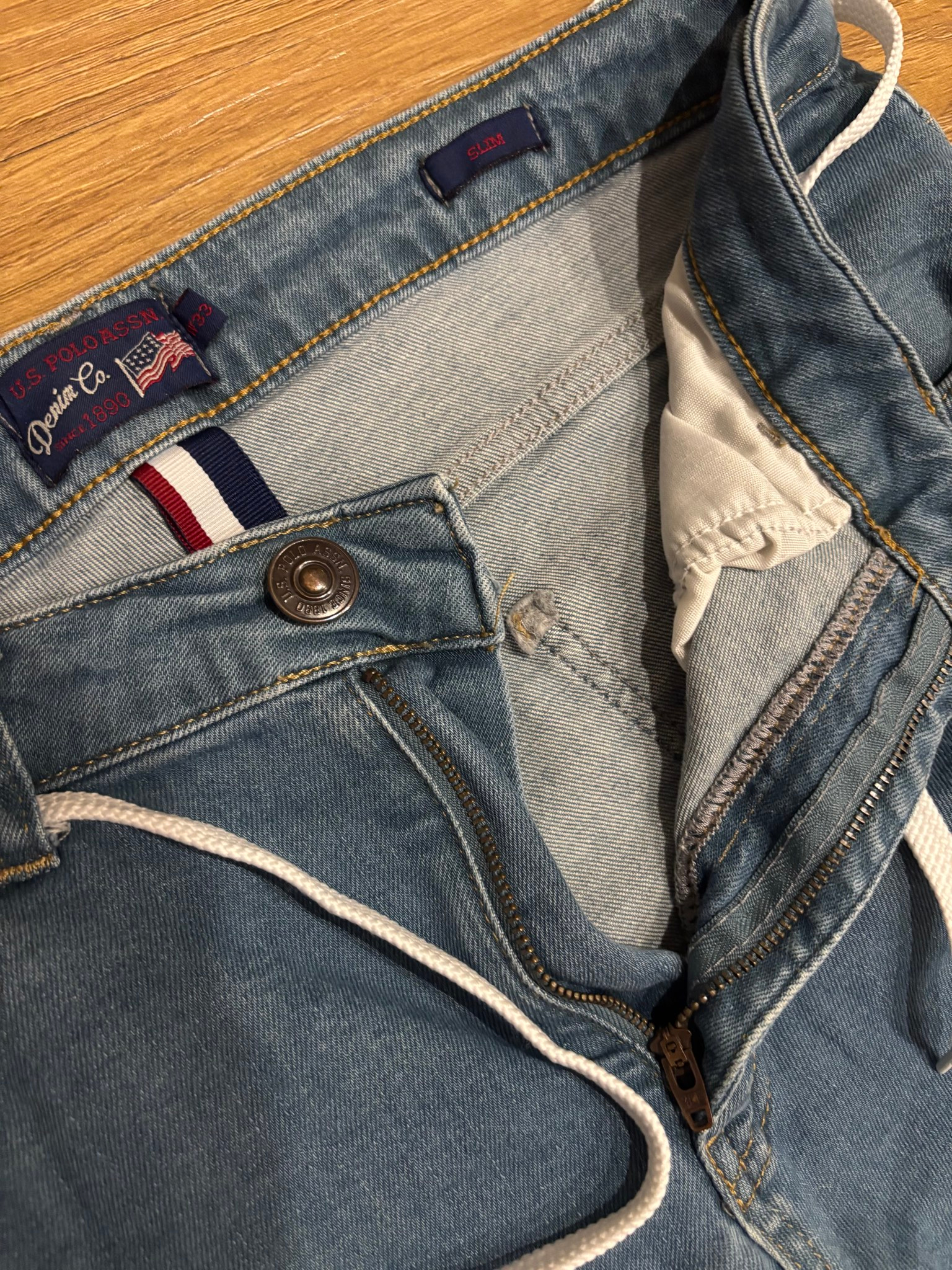 U.S. Polo Assn. Vintage slim fit jeans, миниатюра 3
