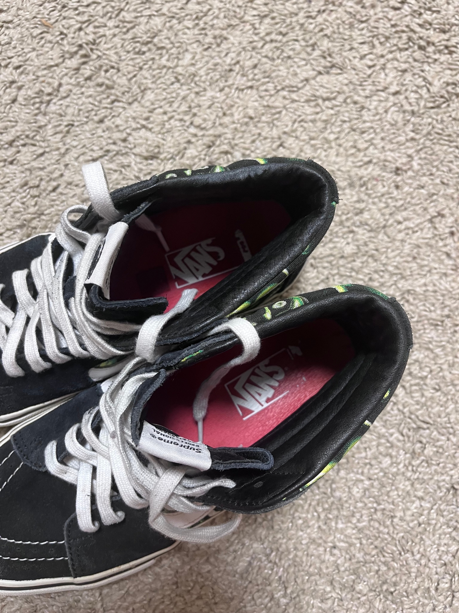 Supreme x Vans SK8 Skull Pile, миниатюра 3