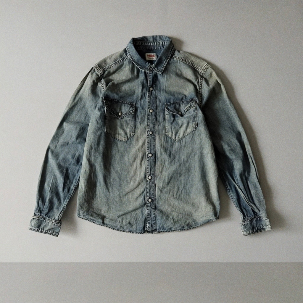Edwin Denim Shirt, миниатюра 1