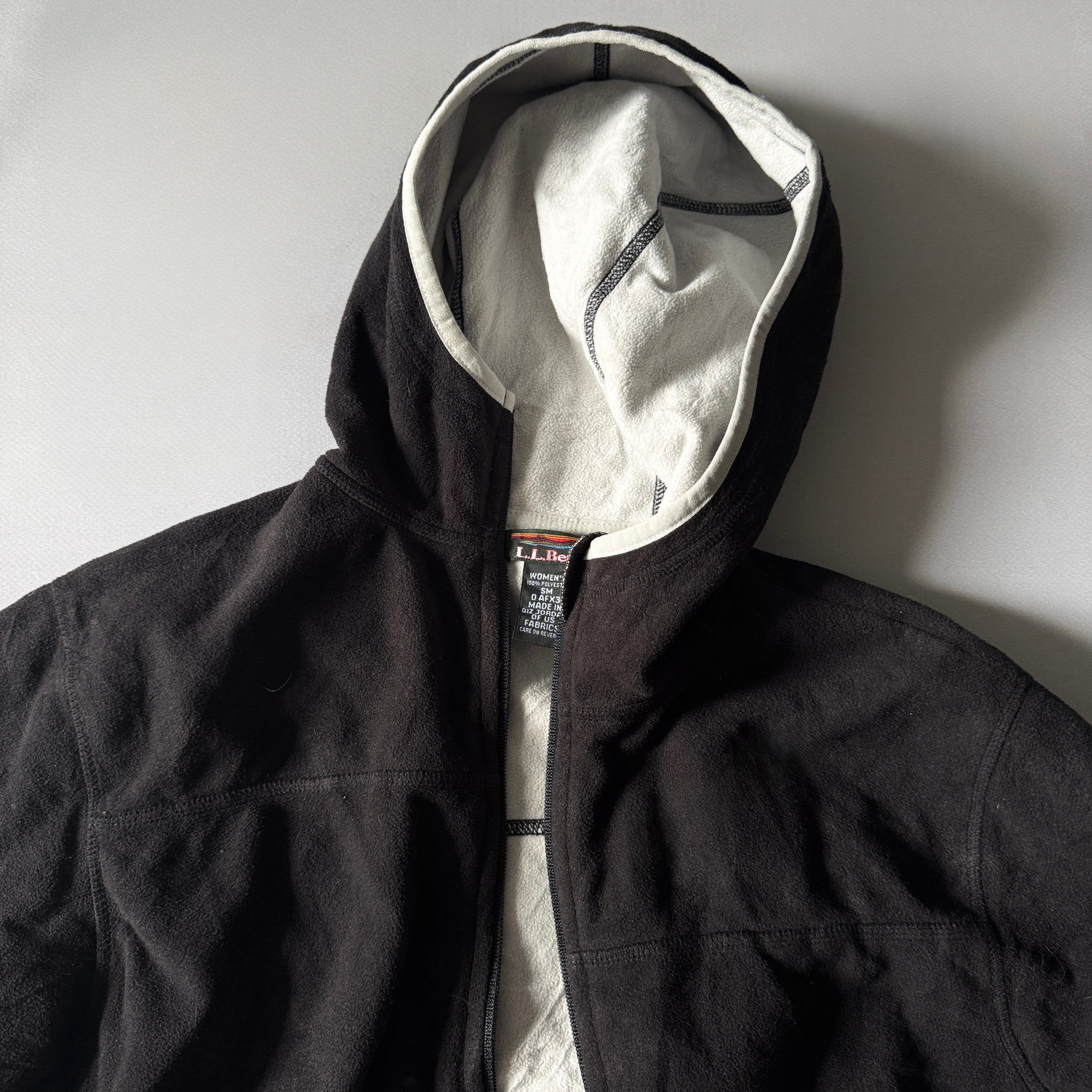 L.L.Bean x Polartec 2000s Vtg Gorpcore Fleece Zip Jacket, миниатюра 4