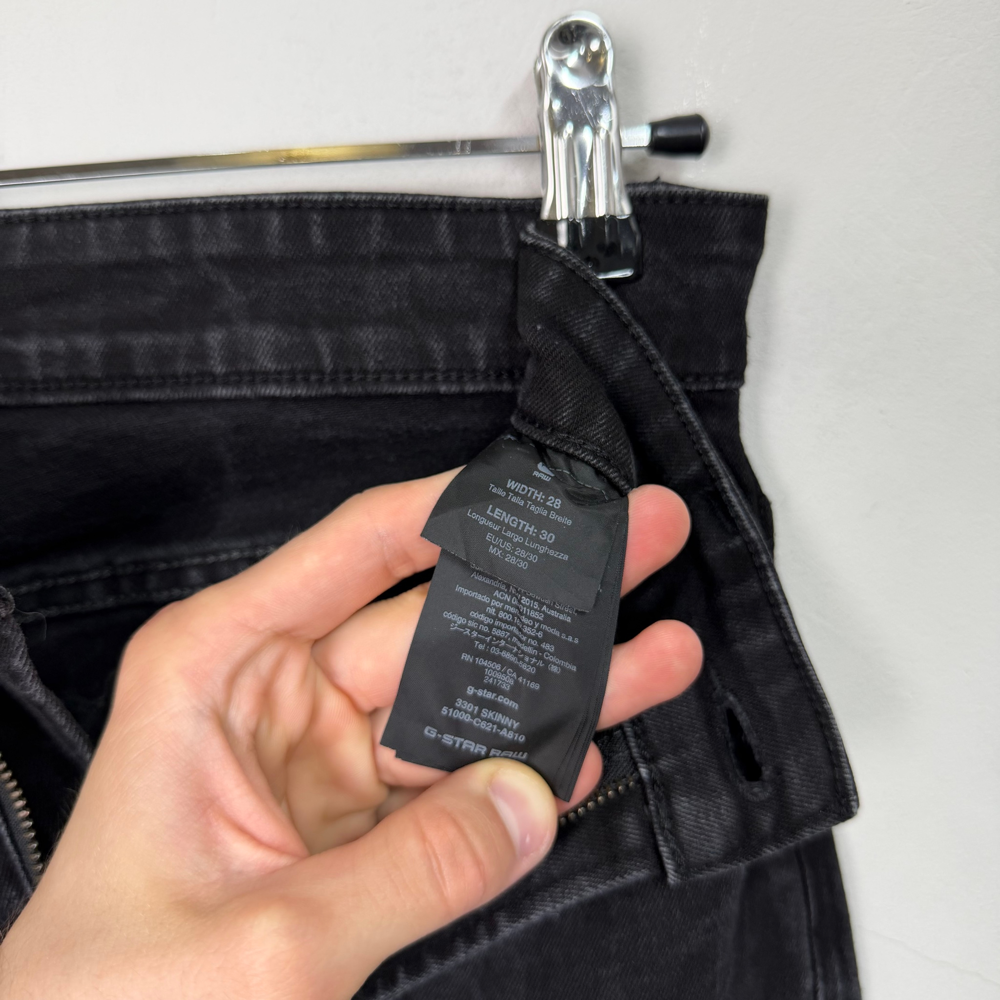 G-Star 3301 Skinny Jeans, миниатюра 7