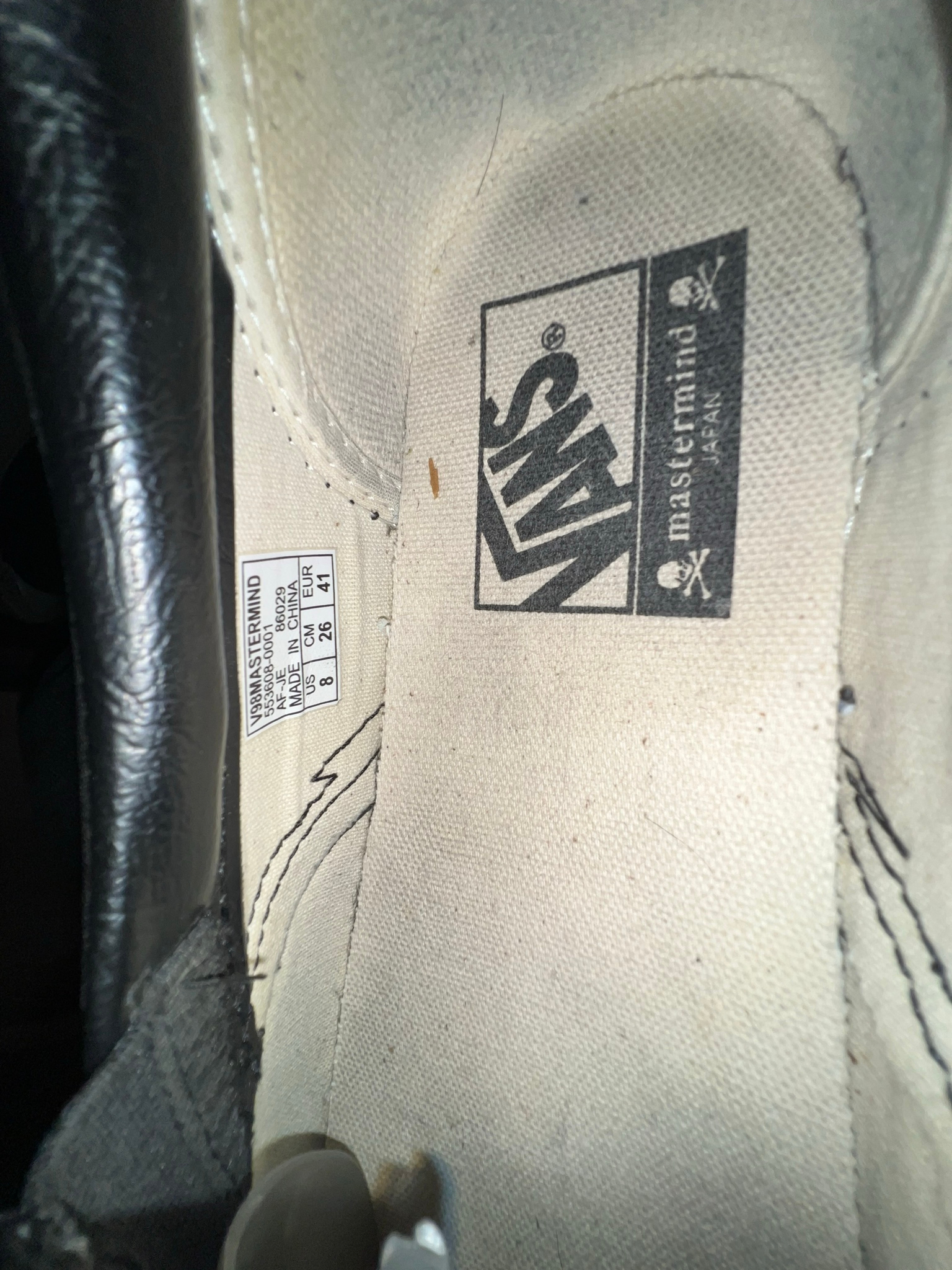 Vans x mastermind Japan Кеды, миниатюра 4