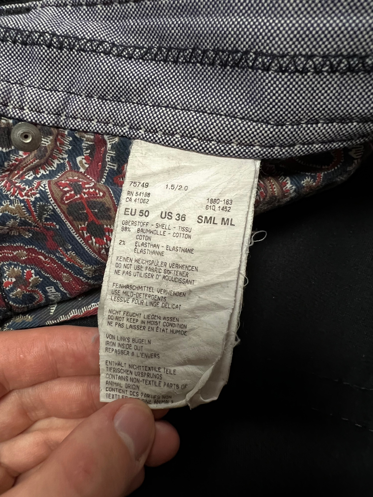 Bogner Corduroy 5-Pocket Trousers "Fade-Out Effect", миниатюра 9