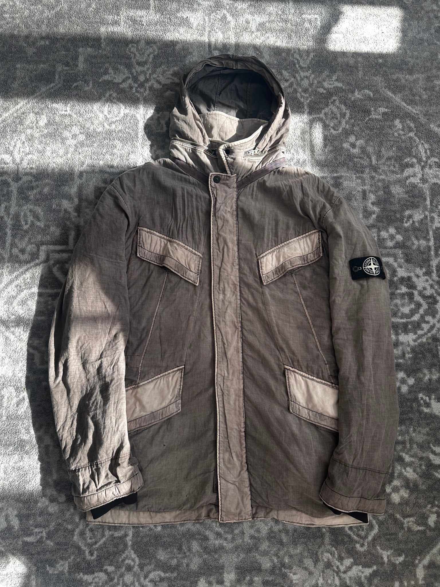 Stone Island AW 2006 Coated Cotton Field Jacket, миниатюра 1