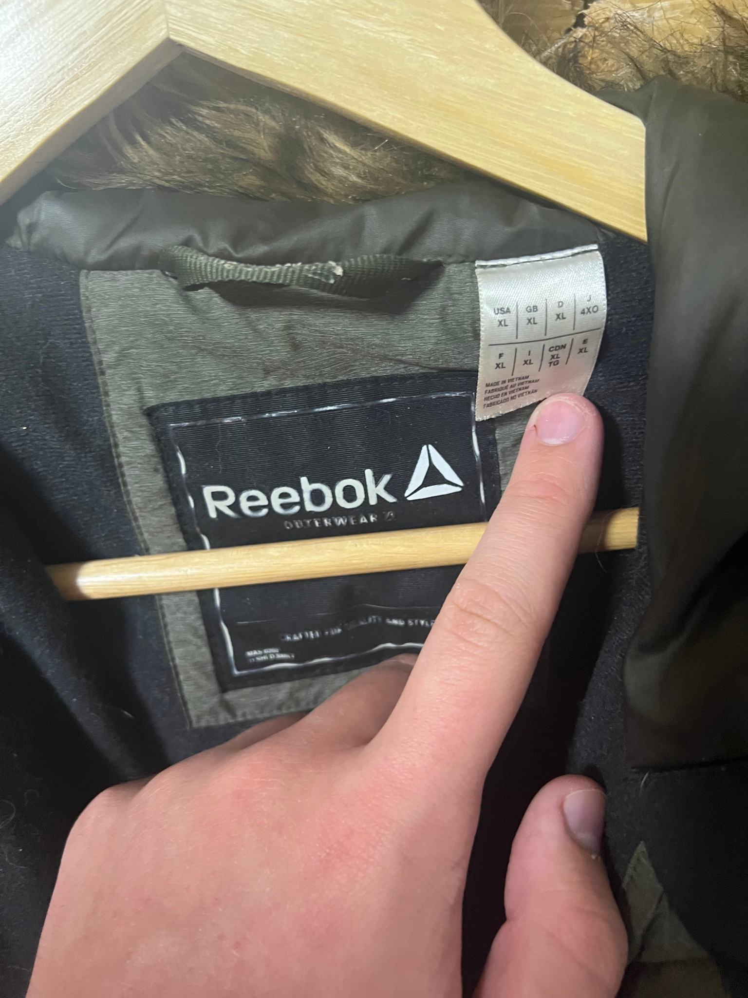Reebok Куртка, миниатюра 3