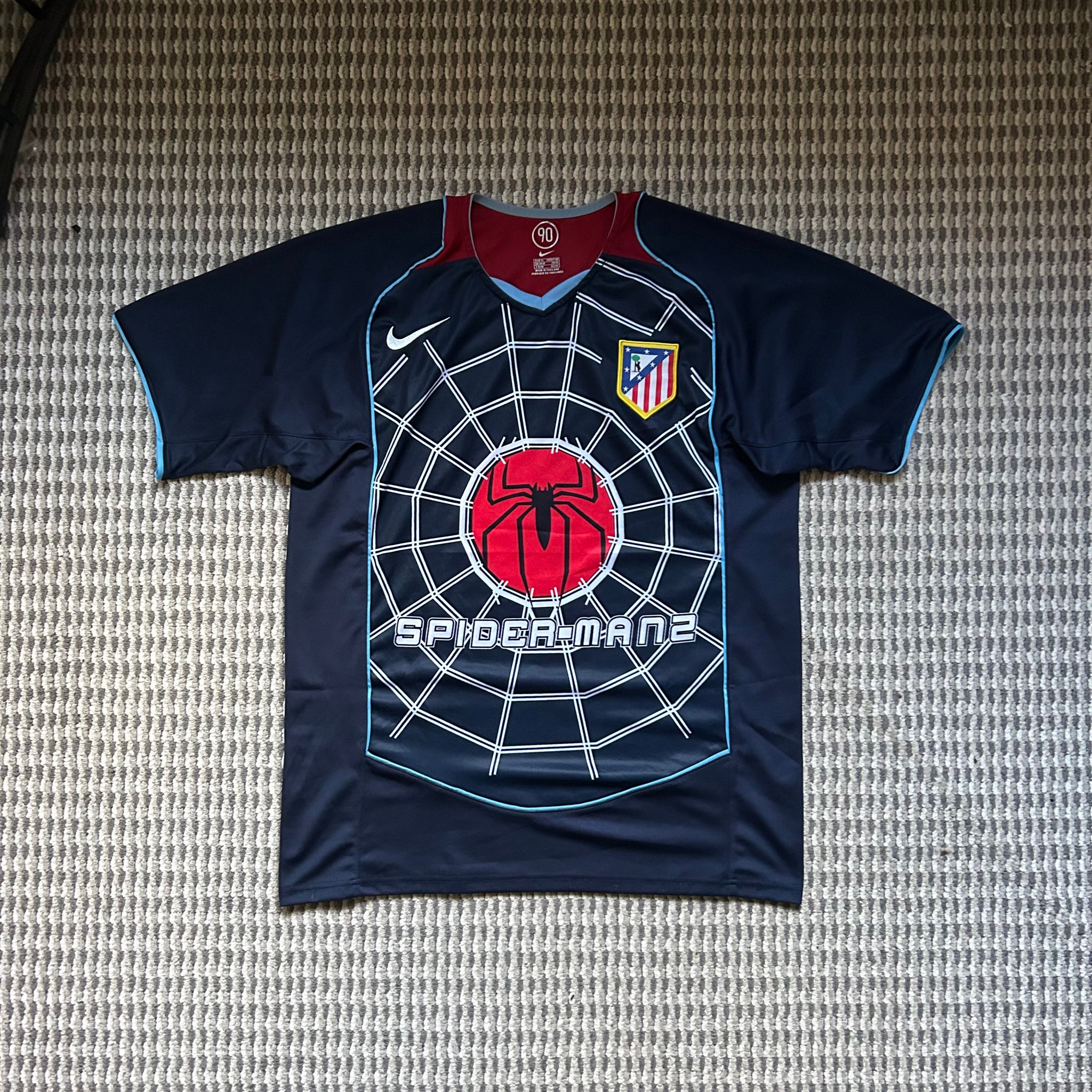 Nike Atletico Madrid x Spider Man Jersey, миниатюра 1