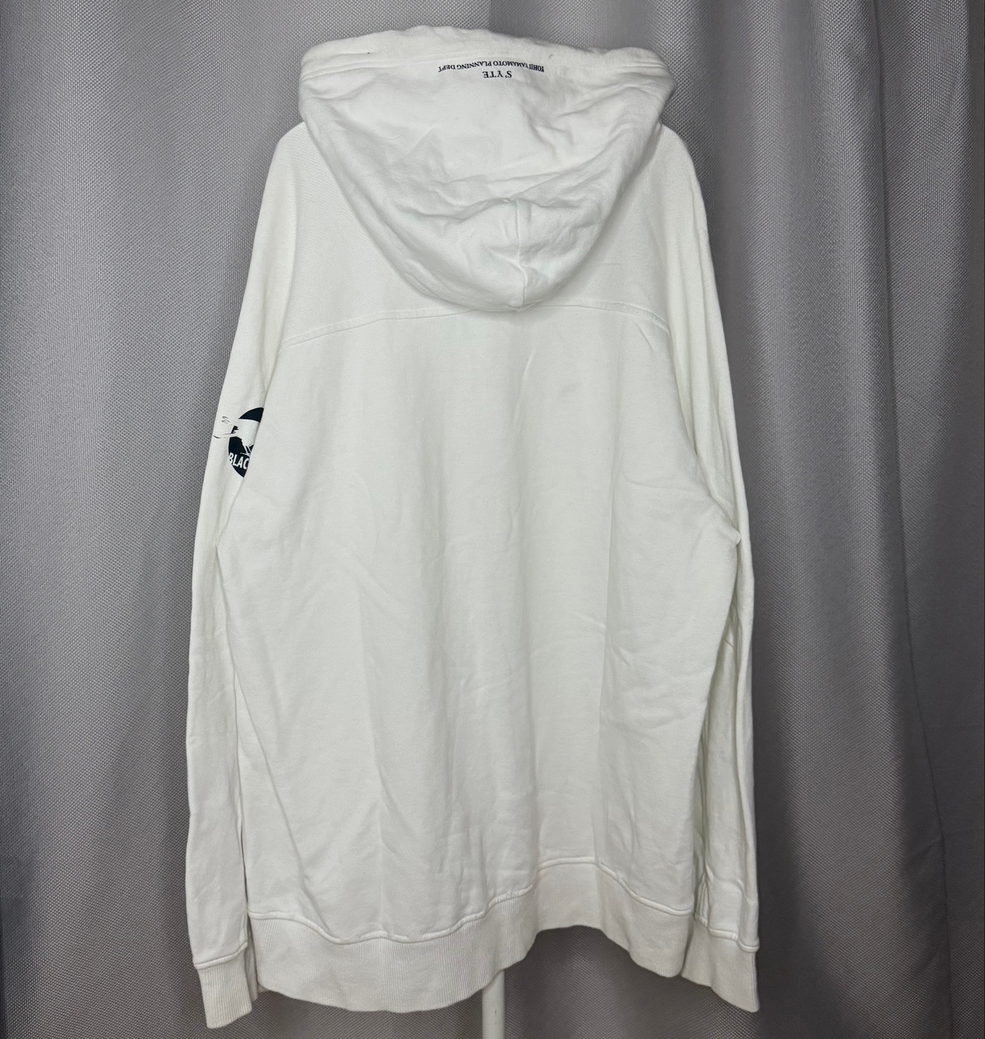 Yohji Yamamoto S’YTE Худи белое, миниатюра 2