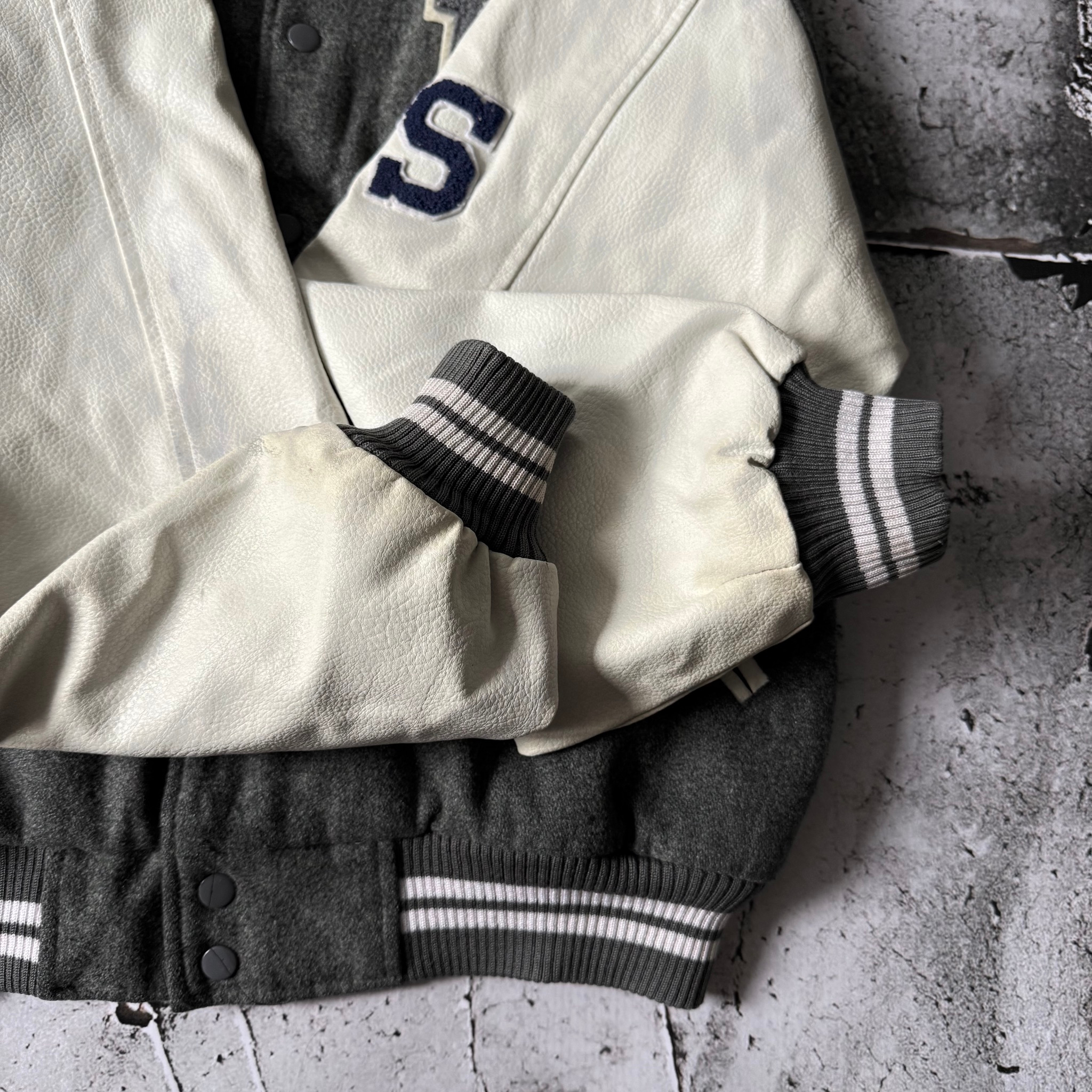 Buster 1990s Vintage Varsity Bomber Jacket, миниатюра 4