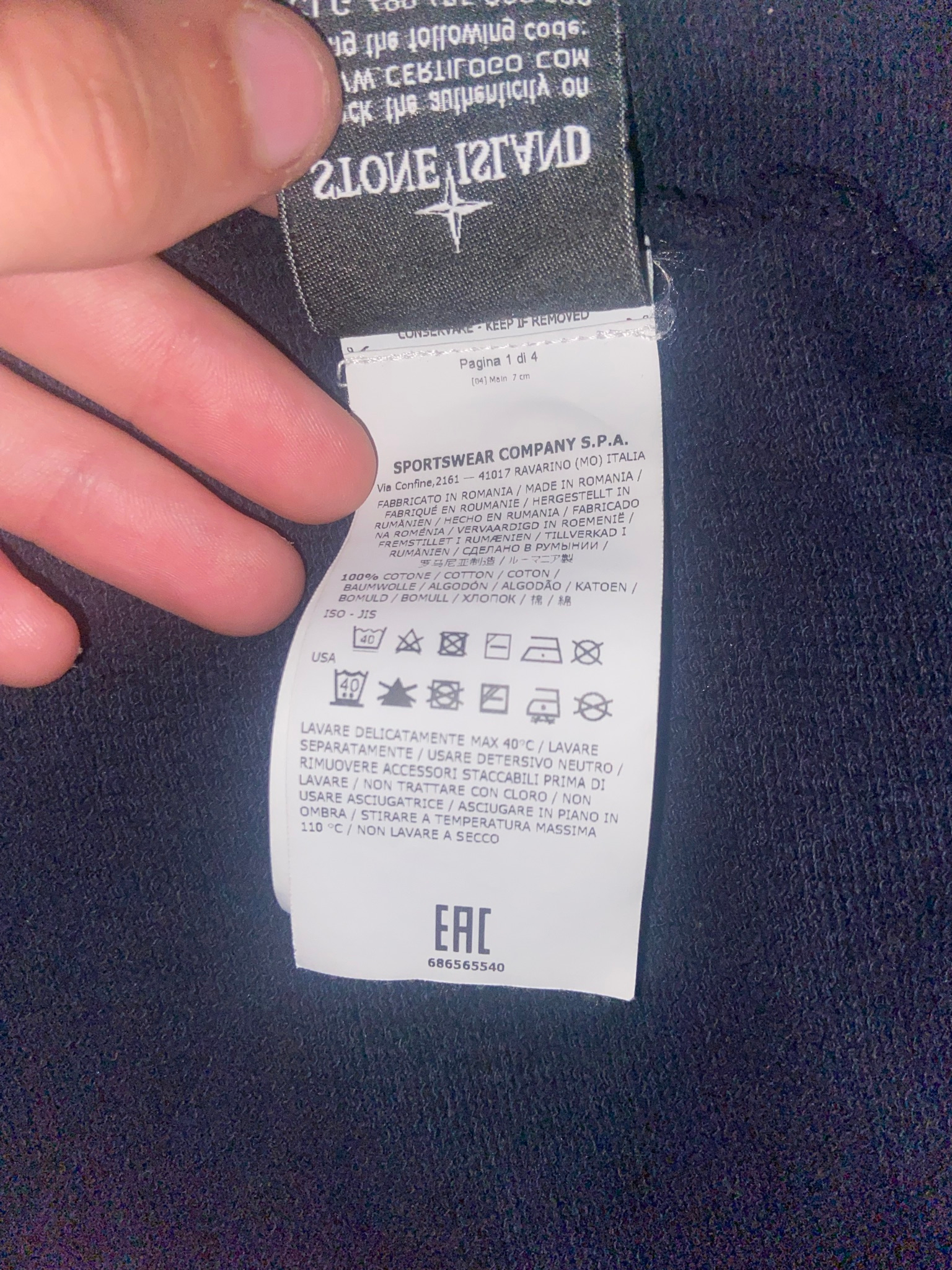 Stone Island Свитшот, миниатюра 10