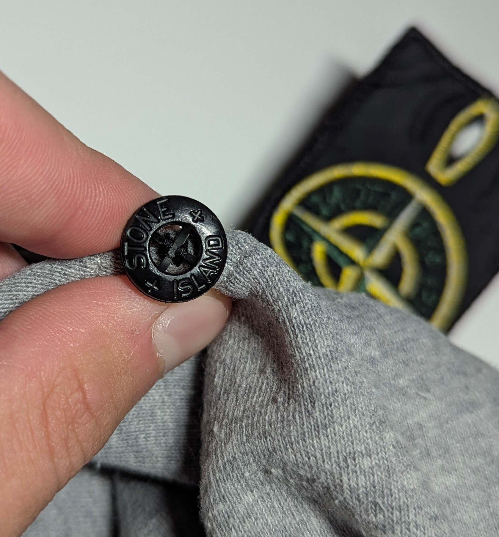 Stone Island Logo Patch Hoodie, миниатюра 9