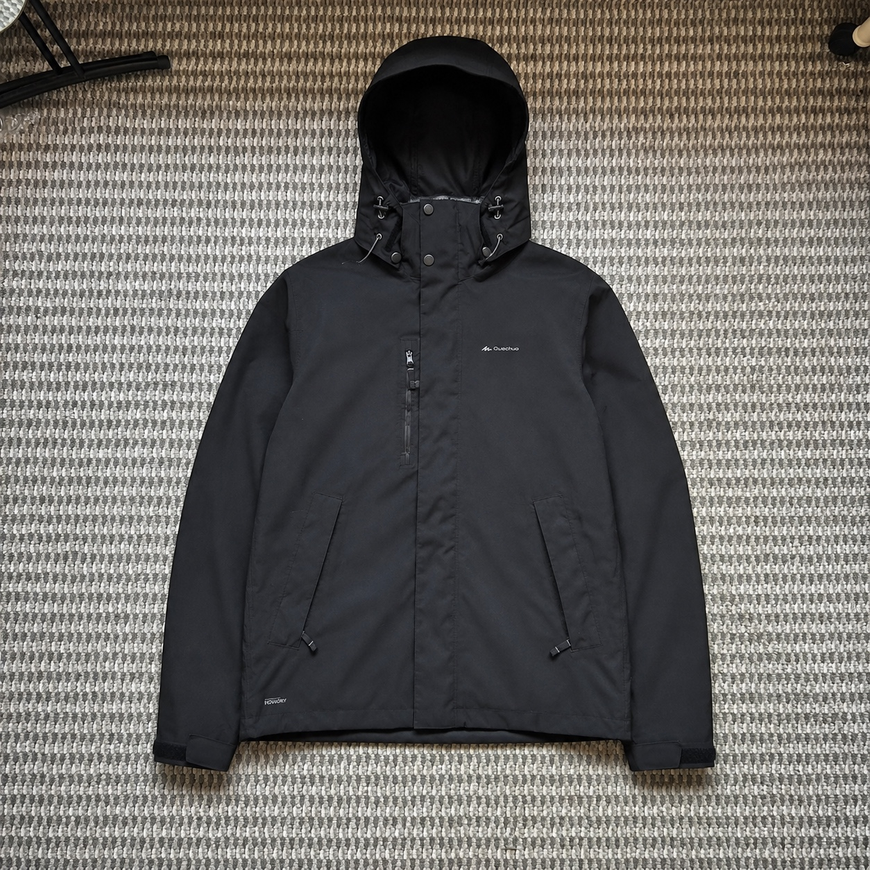 Quechua Decathlon Vintage Novadry Waterproof Tracking Jacket, миниатюра 1