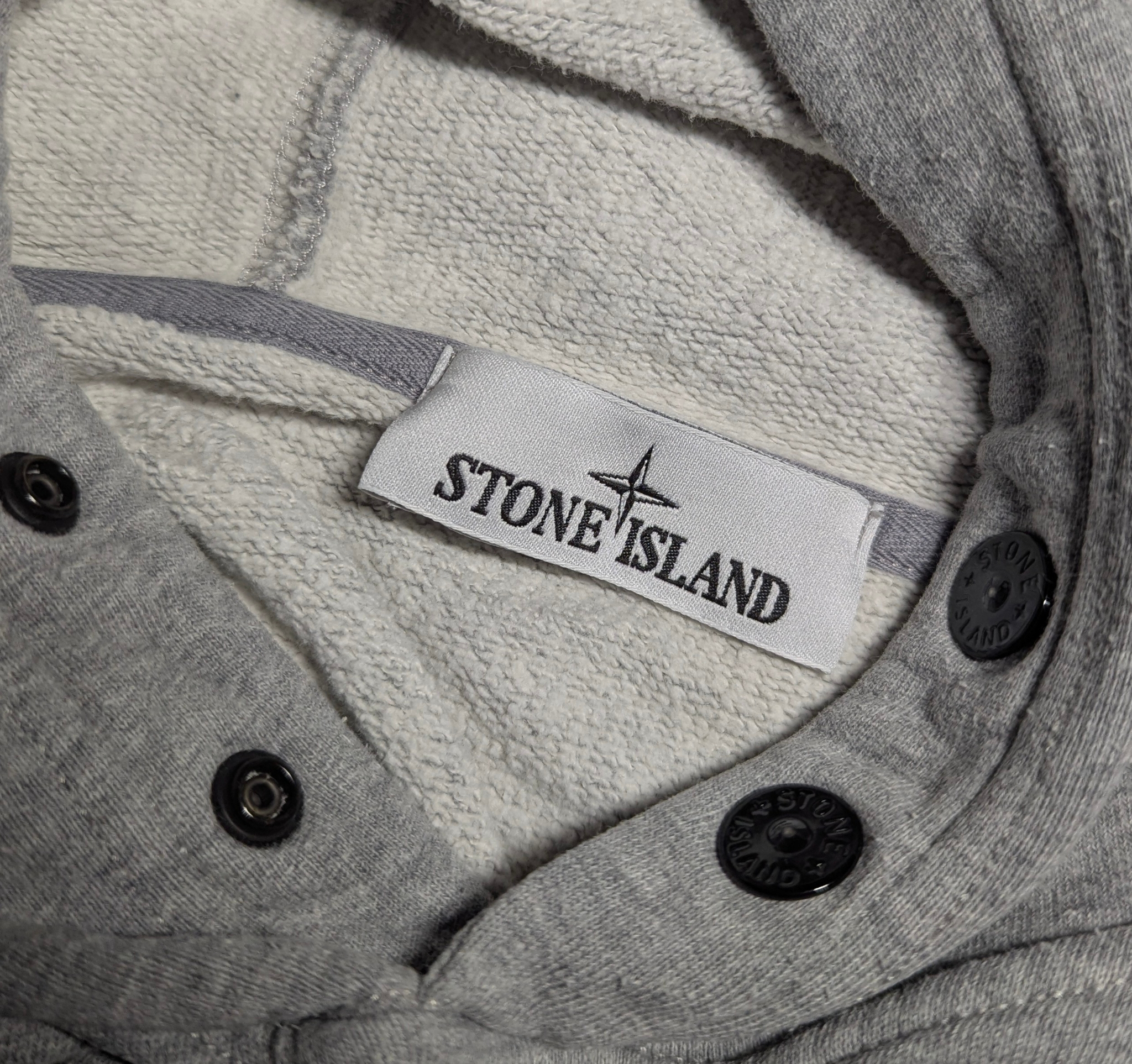Stone Island Logo Patch Hoodie, миниатюра 3