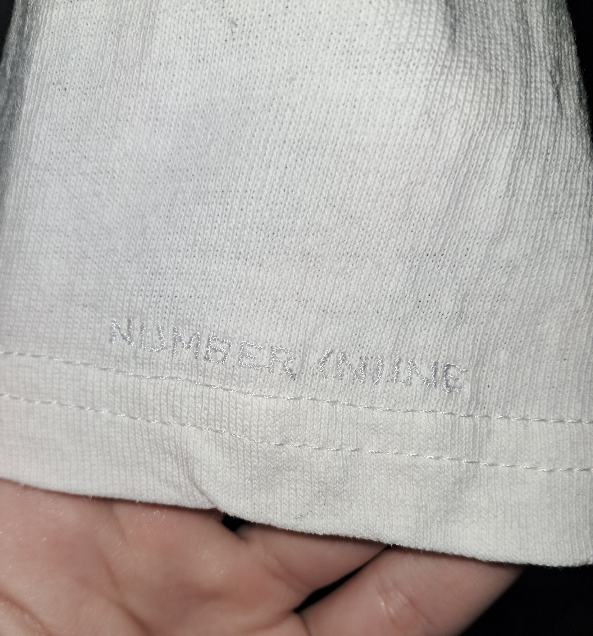 Number (N)ine Denim pocket music notes shirt, миниатюра 5