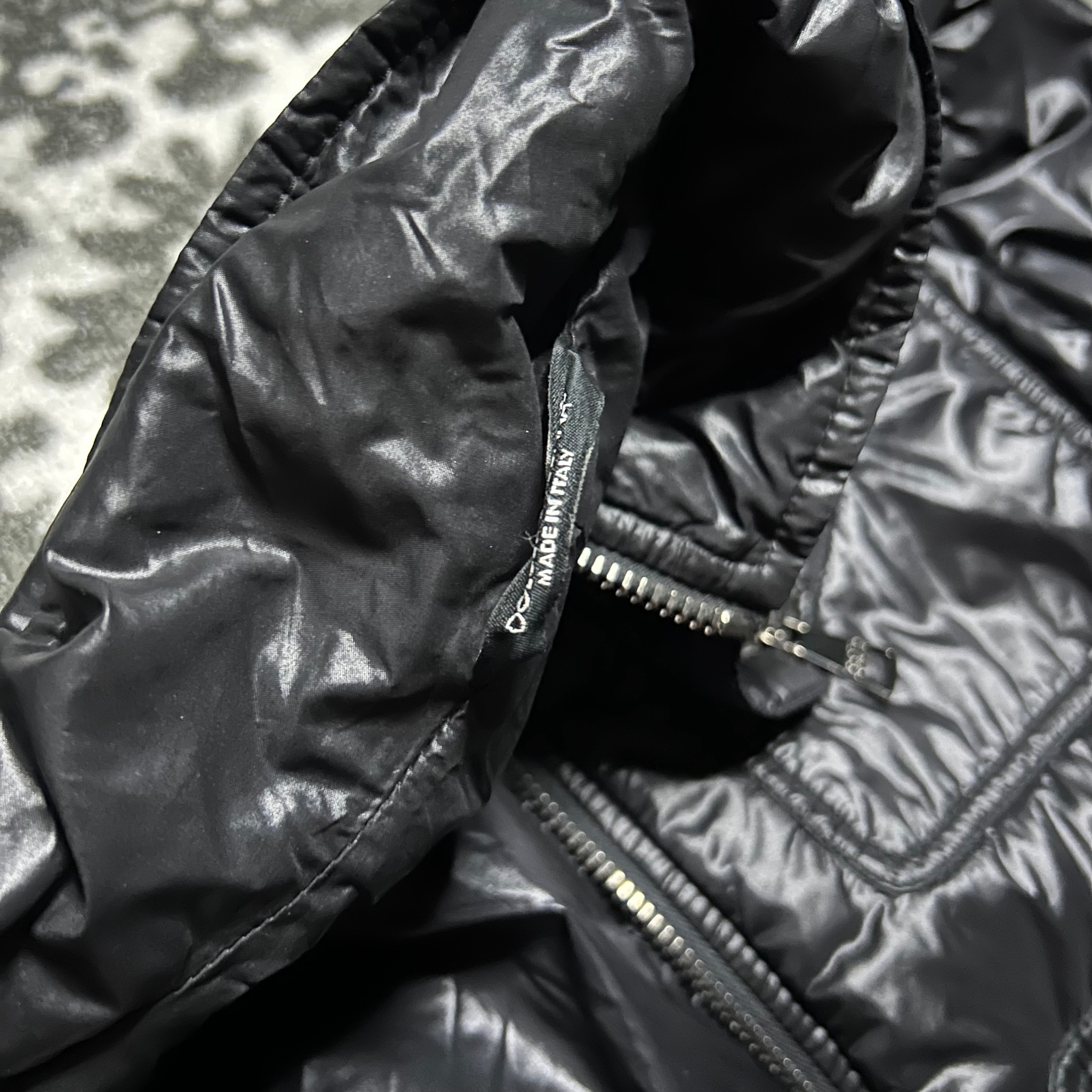 Dolce Gabbana Mulizipped Lucid Black Jacket 2007, миниатюра 11