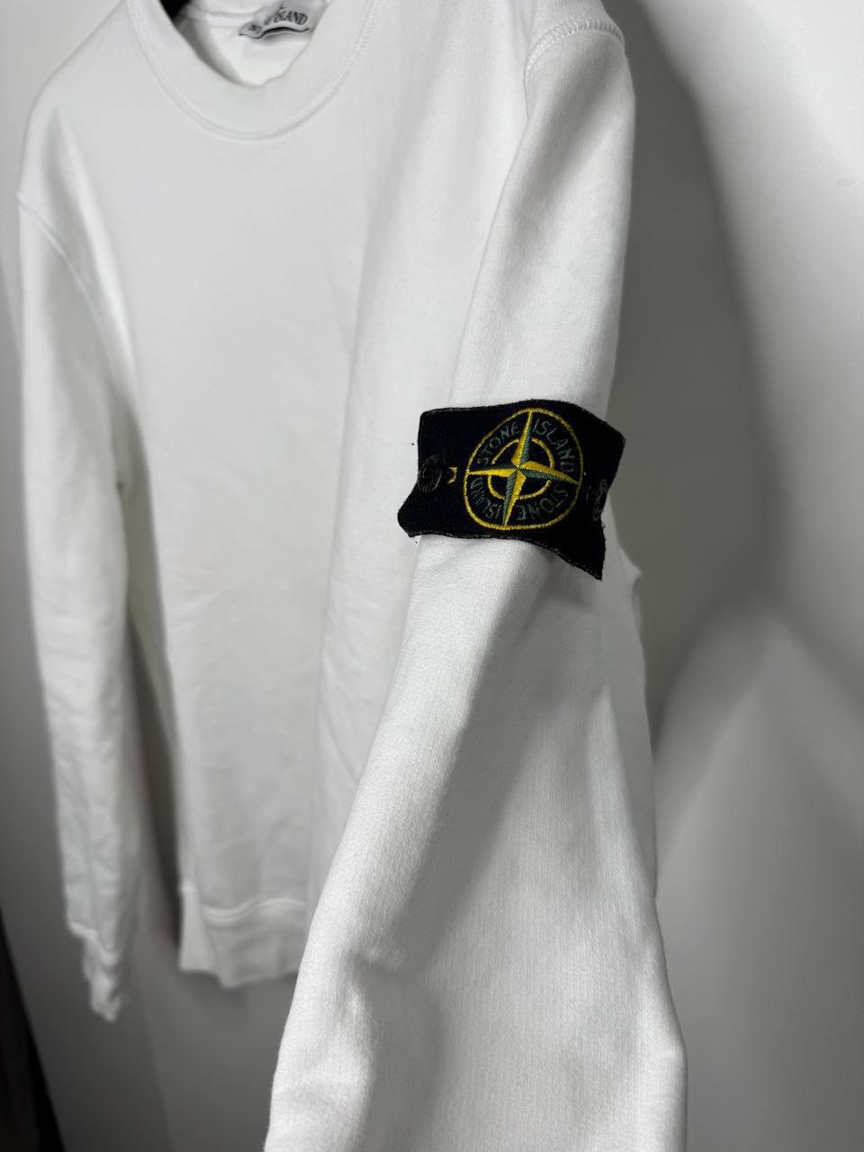 Stone Island White sweatshirt, миниатюра 5