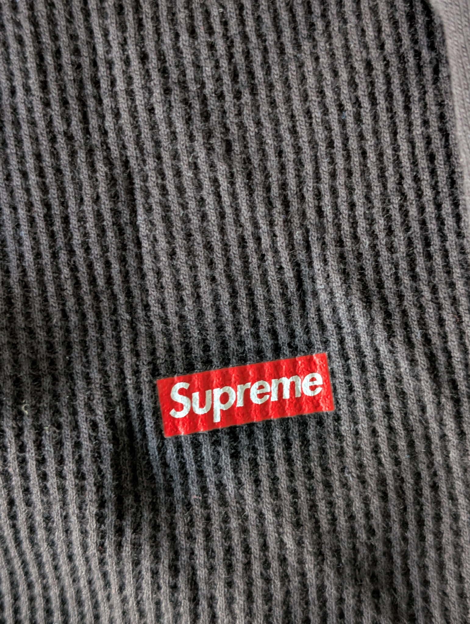 Supreme x Hanes Bones Thermal Crew, миниатюра 3