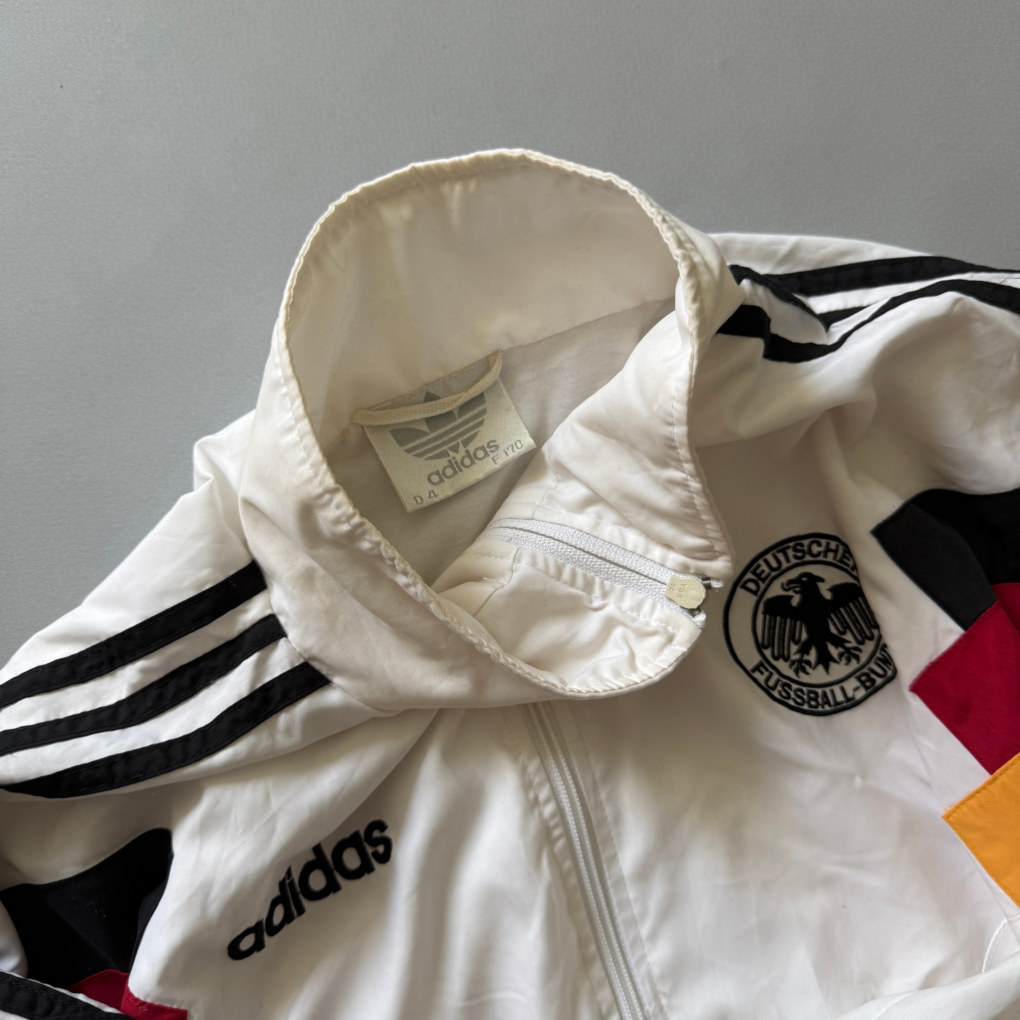 Adidas Rare 1990s Vintage Deutschland Football Jacket, миниатюра 7