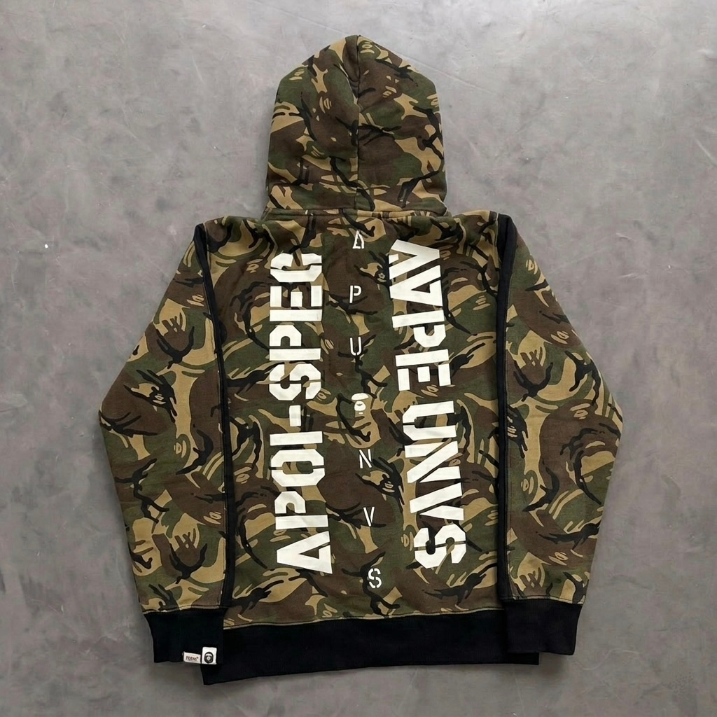 AAPE by A Bathing Ape Zip hoodie, миниатюра 2