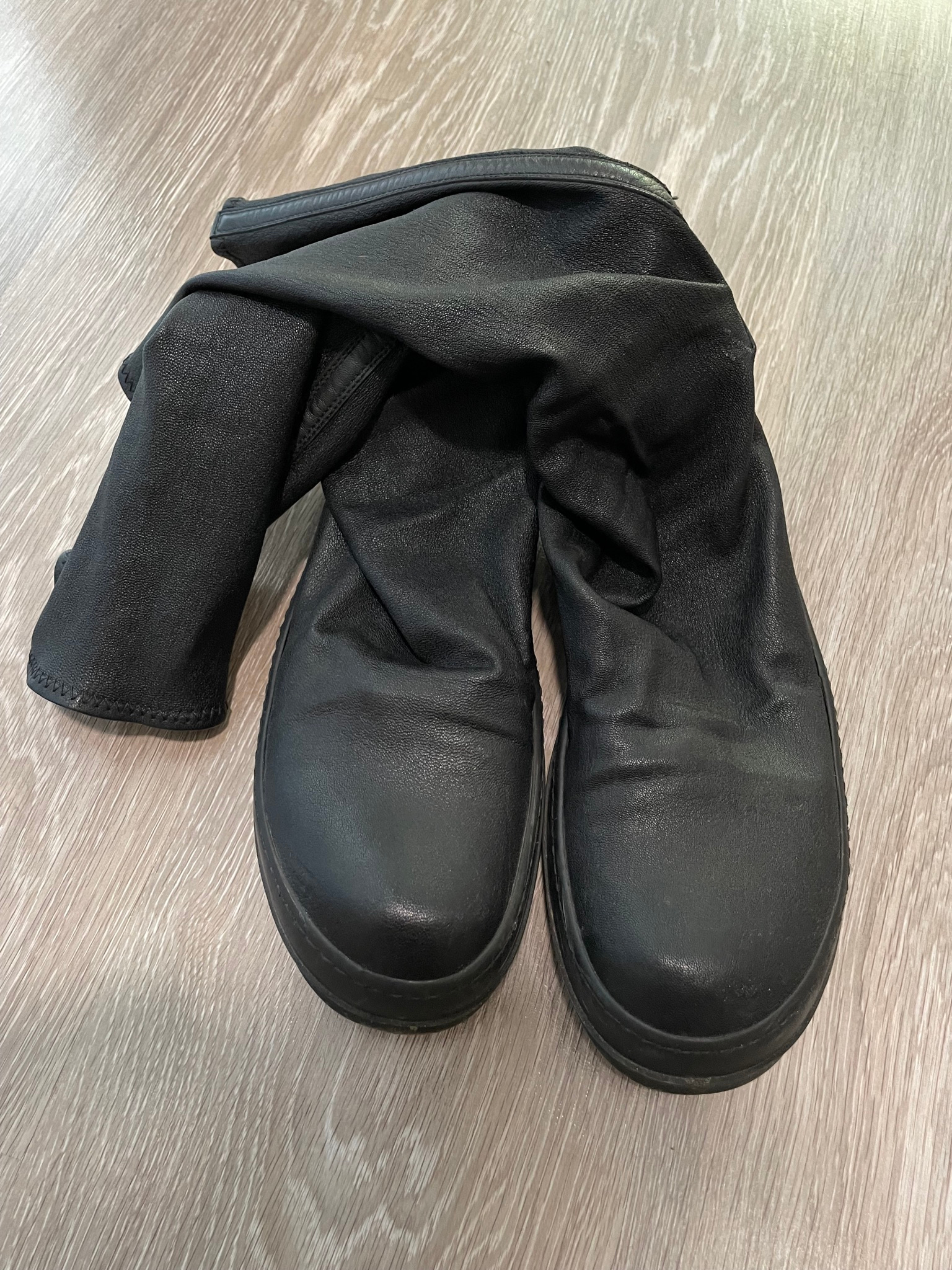 Rick Owens E16 Cyclops Black Sock Ramones, миниатюра 1