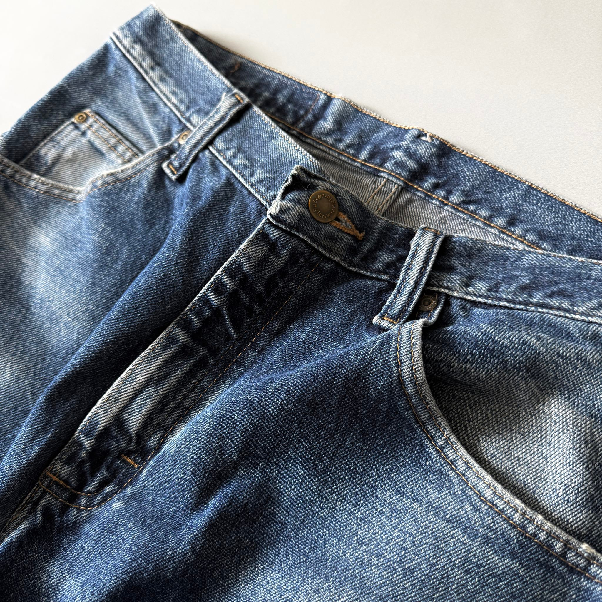Wrangler 2000s vtg thrash jeans, миниатюра 5