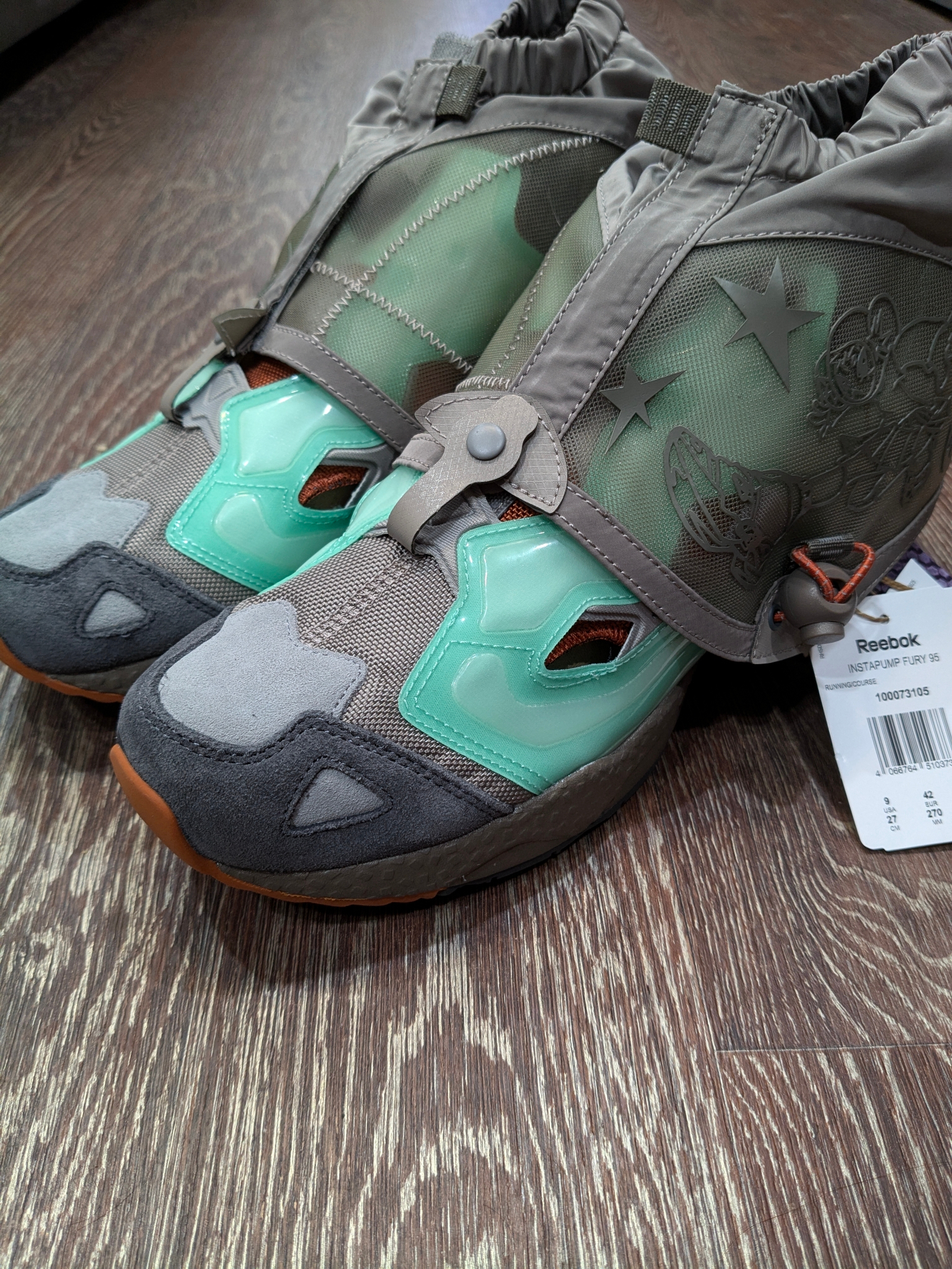 Reebok Instapump Fury 95 X Happy99, миниатюра 8
