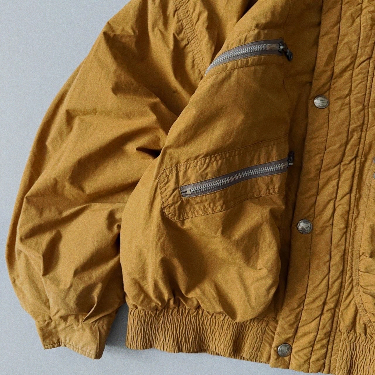 AIR MAIL ROUTE 1990s Vintage Hooded Bomber Jacket, миниатюра 7