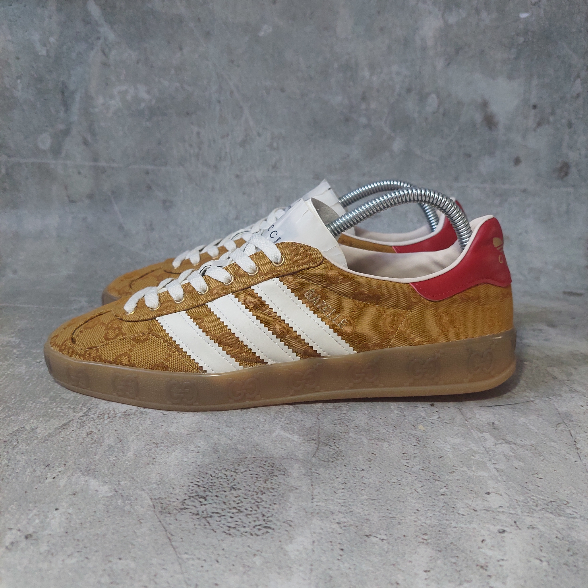 adidas x Gucci Gazelle "Beige Brown", миниатюра 3
