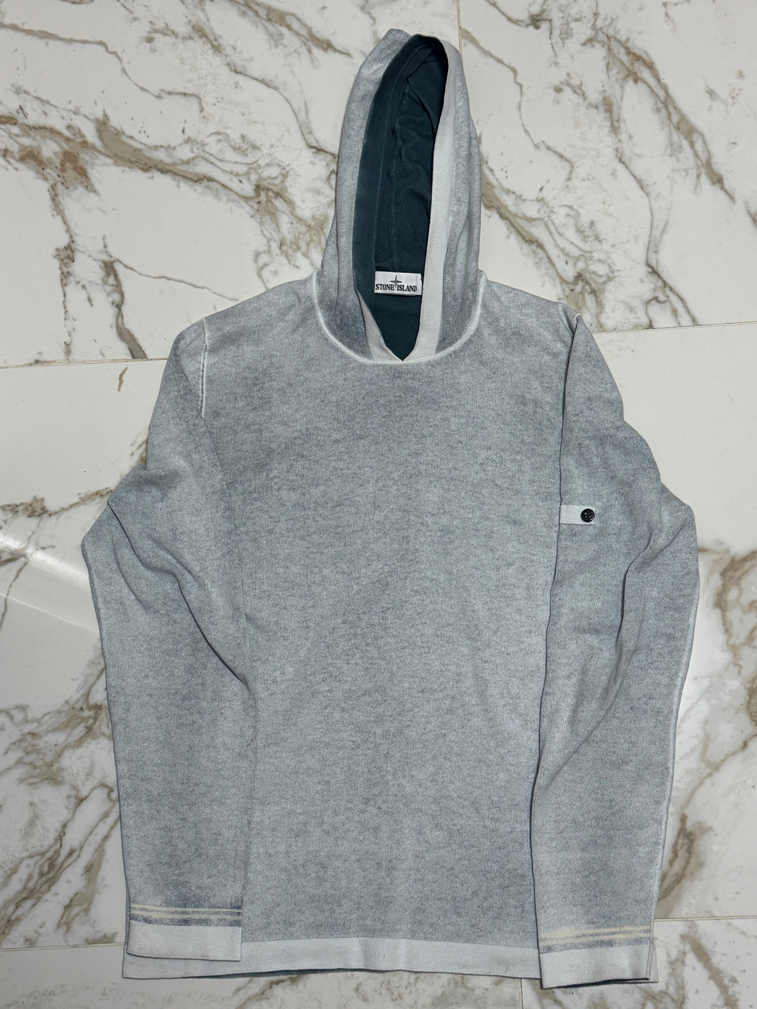 Stone Island Hand Sprayed Hoodie, миниатюра 1