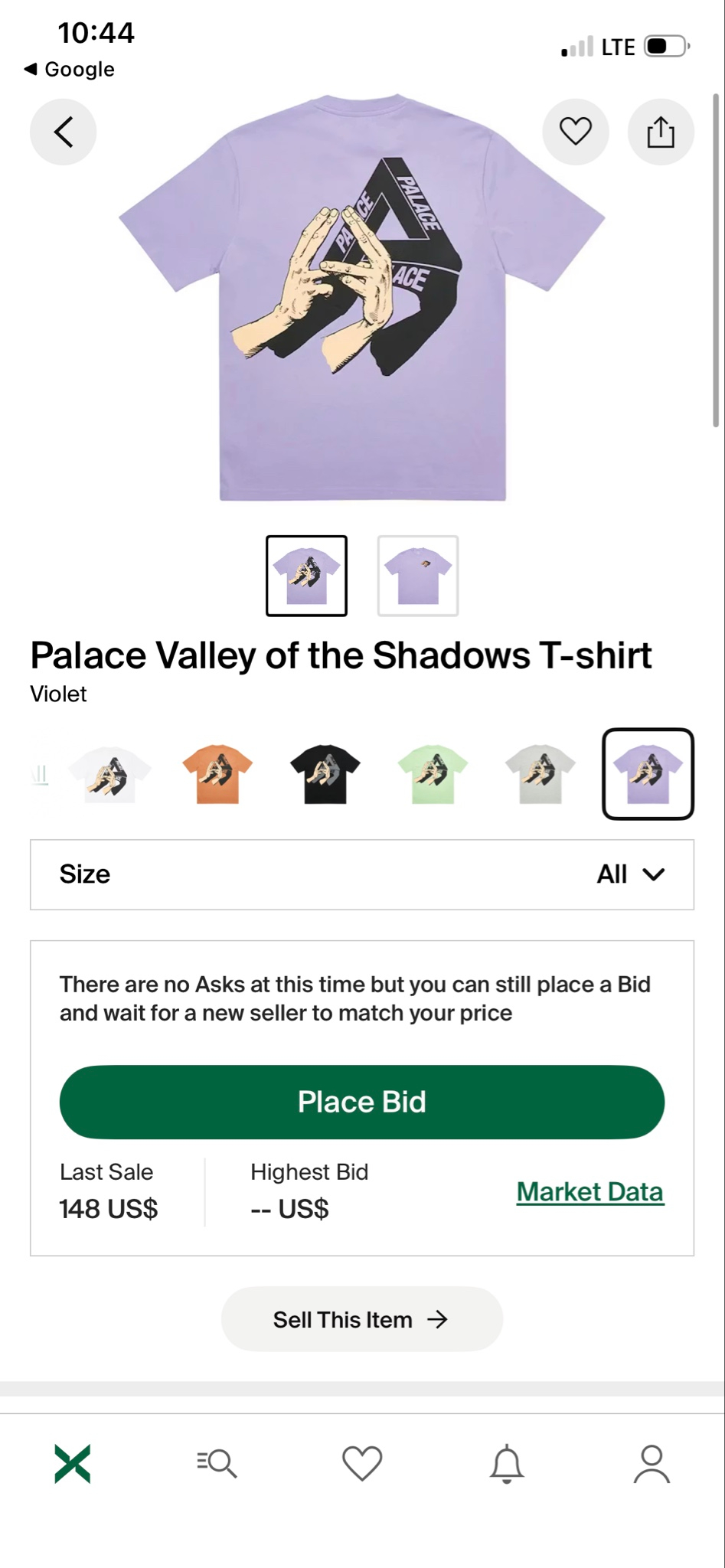 Palace Valley of the Shadows T-Shirt SS22, миниатюра 8
