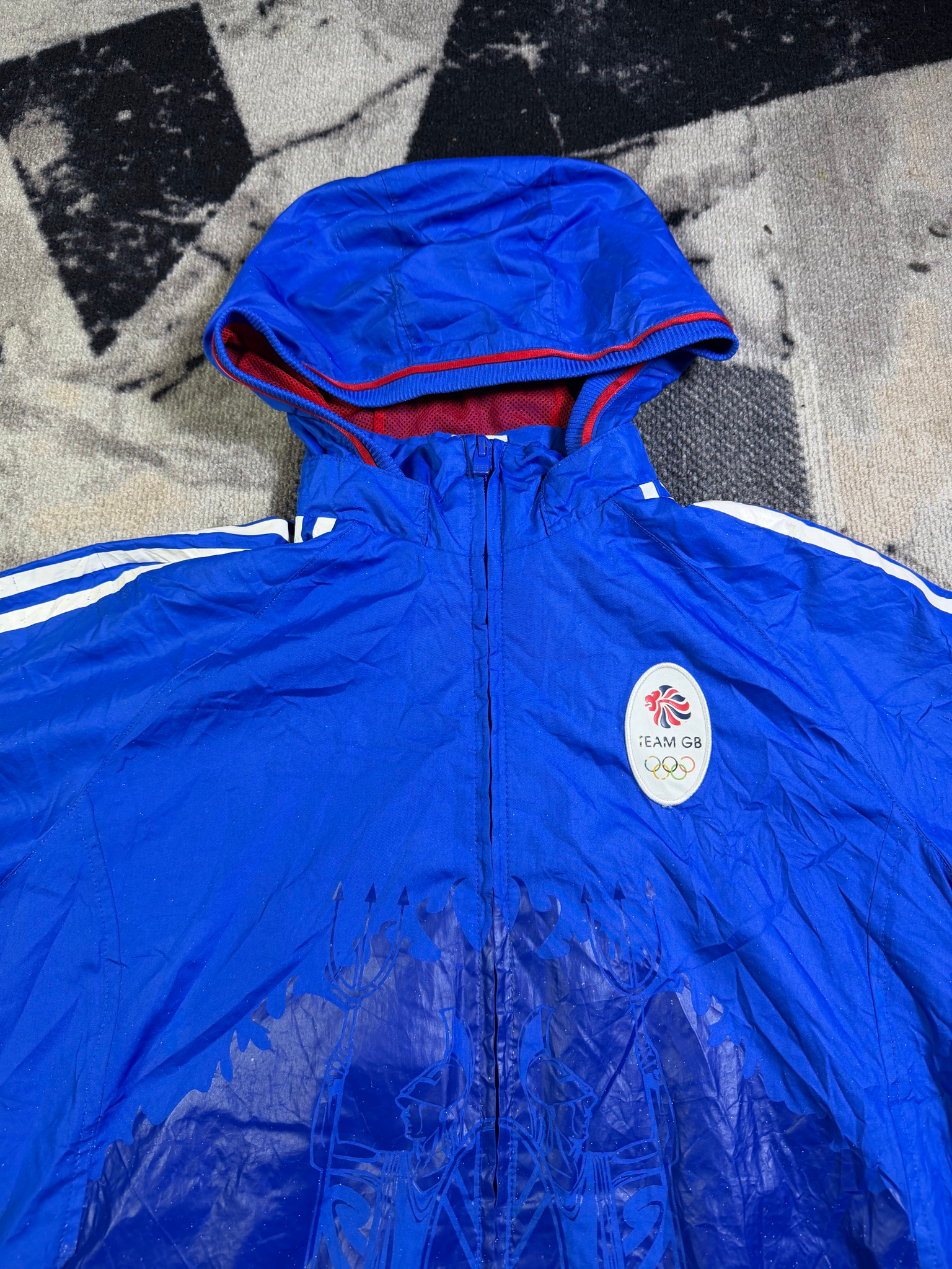Adidas Team GB London 2012 Olympic Windbreaker Jacket, миниатюра 3