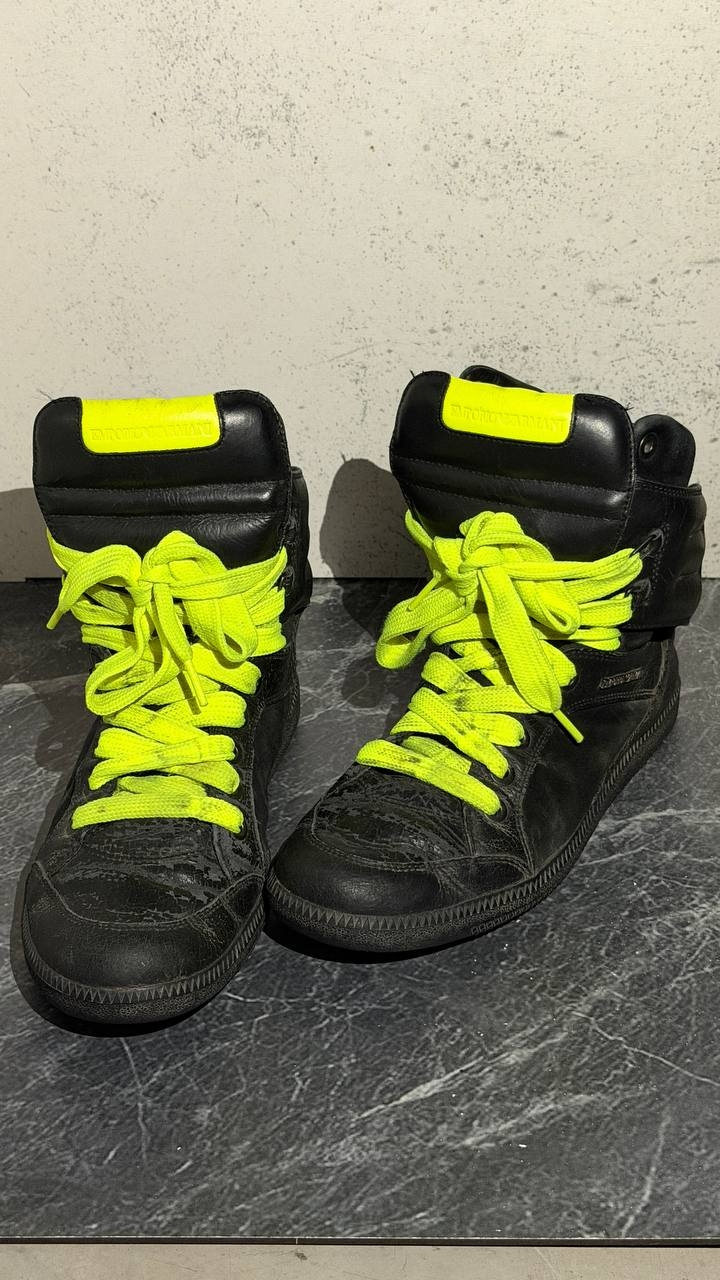 Emporio Armani High top sneakers, миниатюра 7