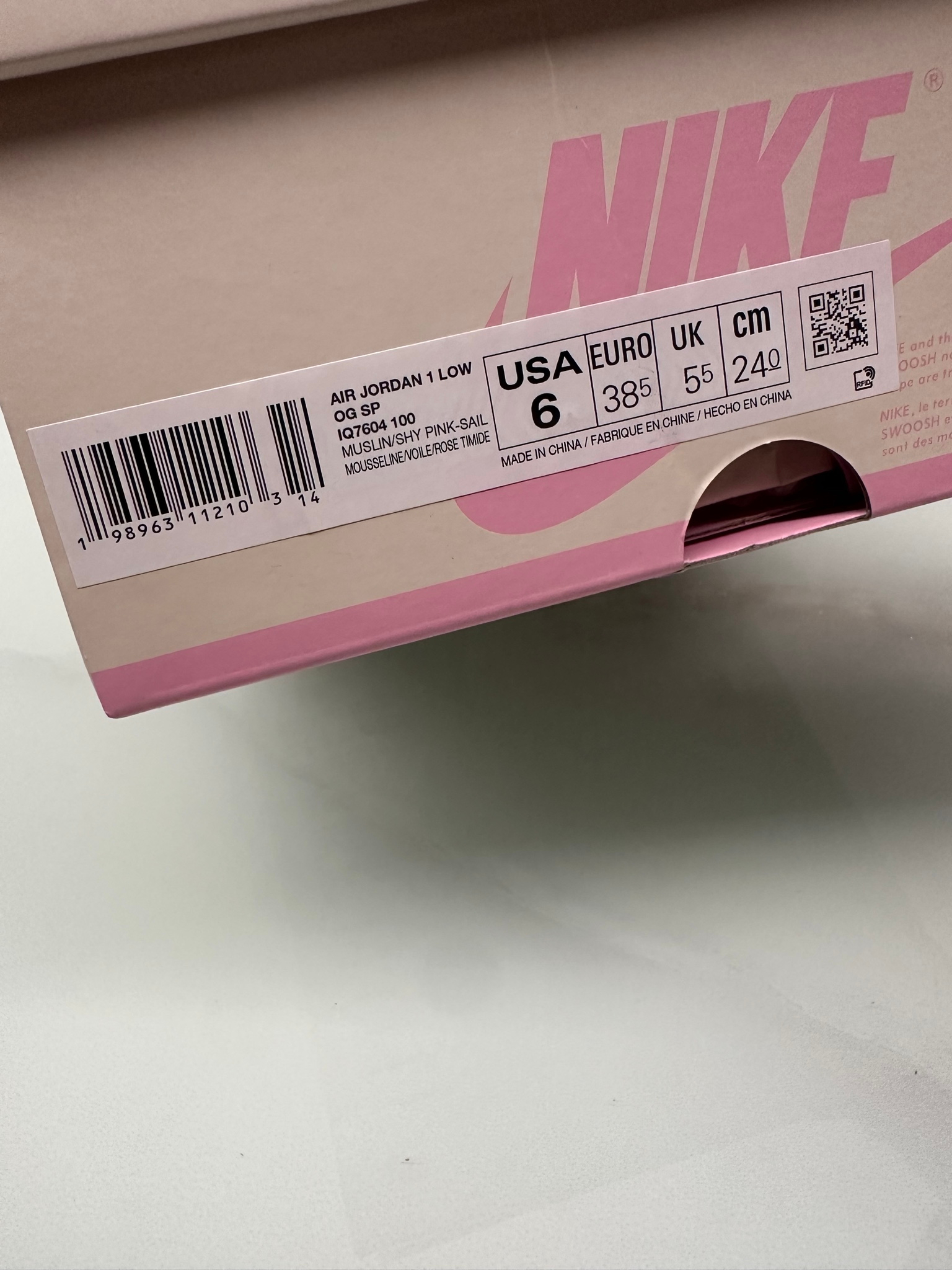 Air Jordan x Travis Scott 1 Low, миниатюра 12